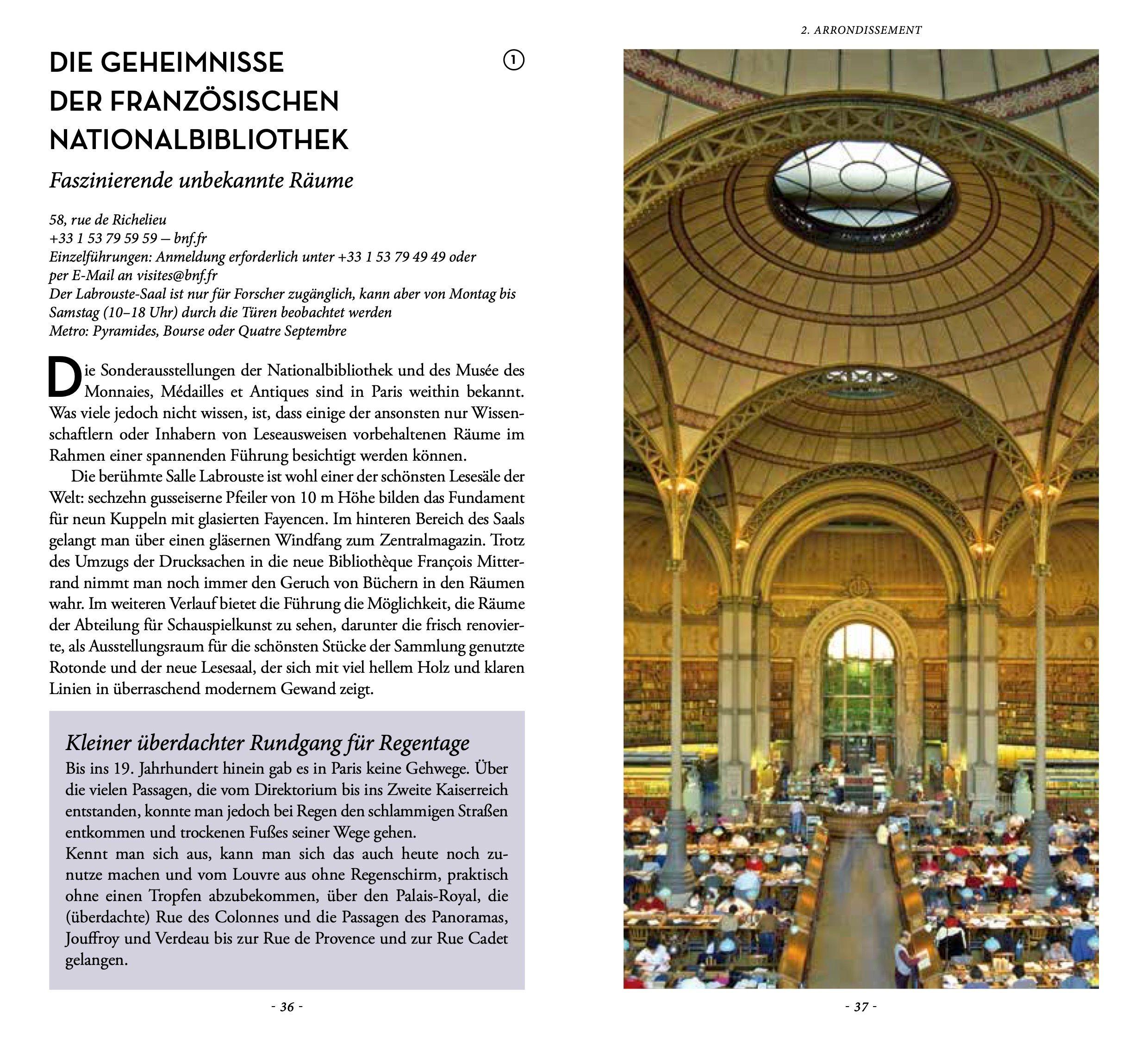 Beispielinhalt (Bild) Verborgenes Paris