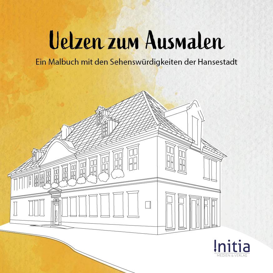 Vorderes Coverbild Uelzen zum Ausmalen