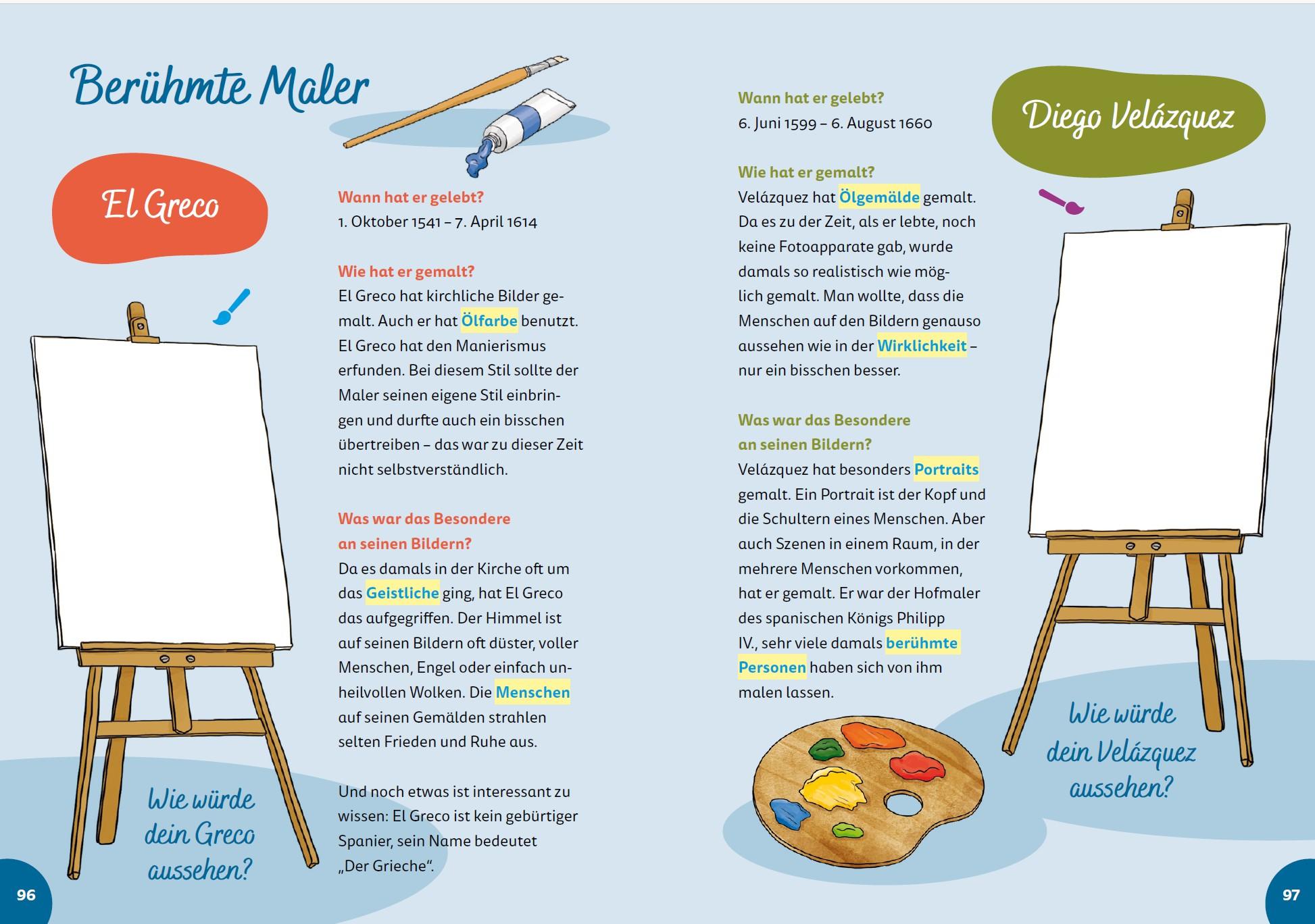 Beispielinhalt (Bild) Spanien for kids