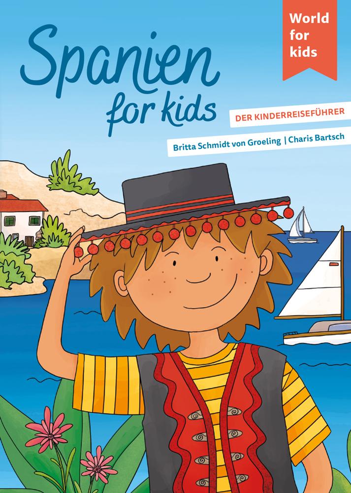 Vorderes Coverbild Spanien for kids