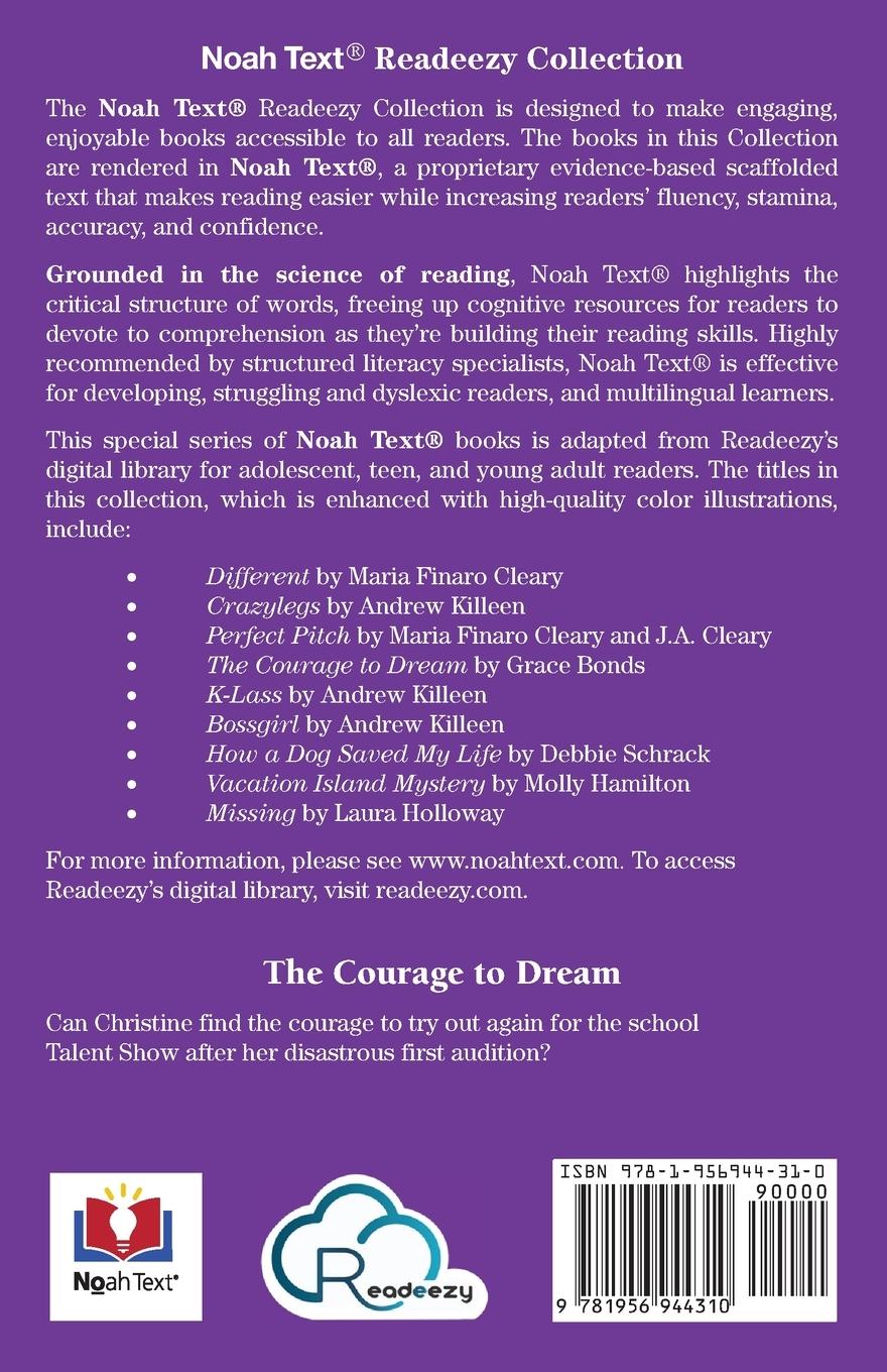 Rückseitencover The Courage to Dream