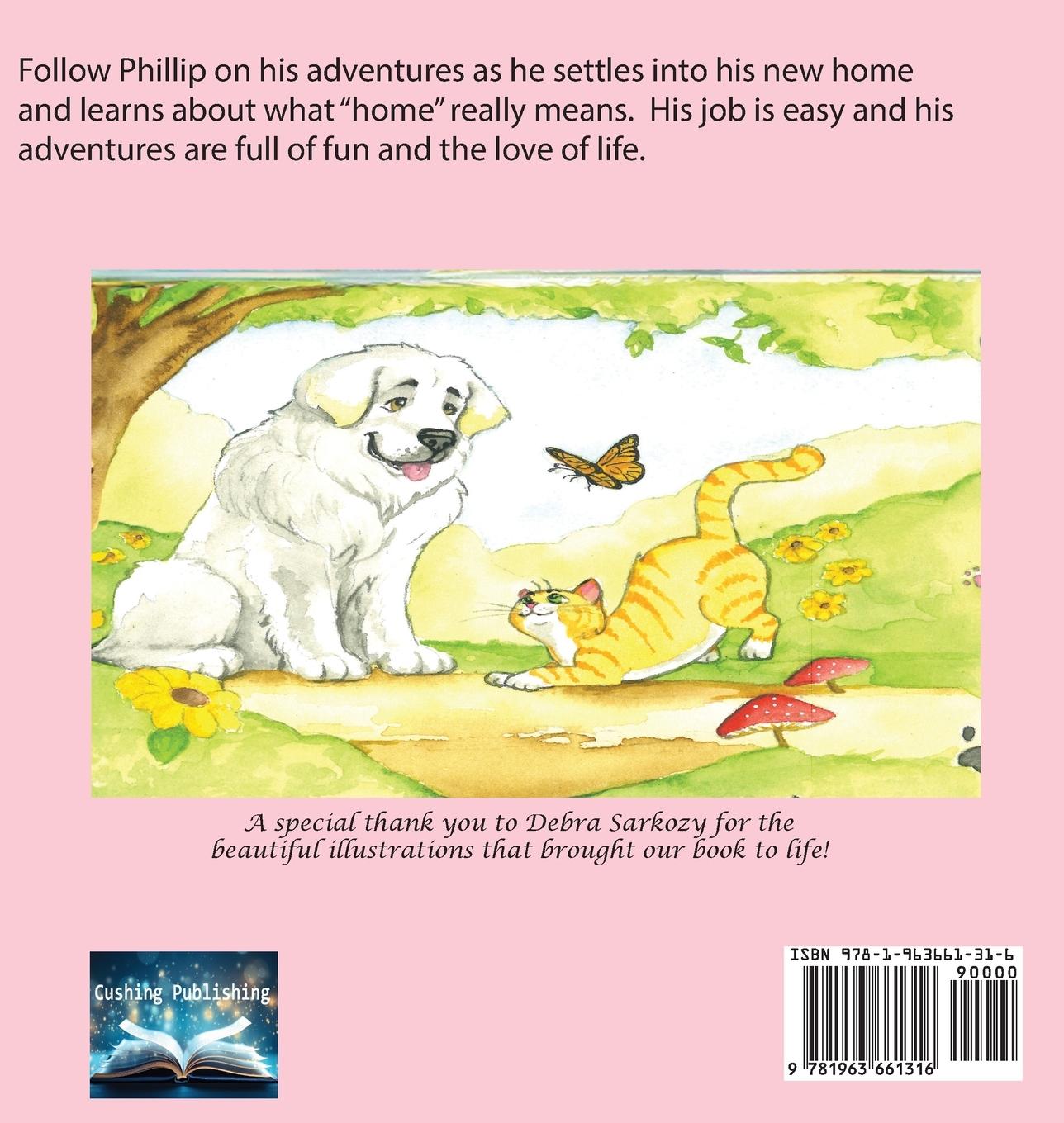 Rückseitencover Prince Phillip Phloof Adventures at Home