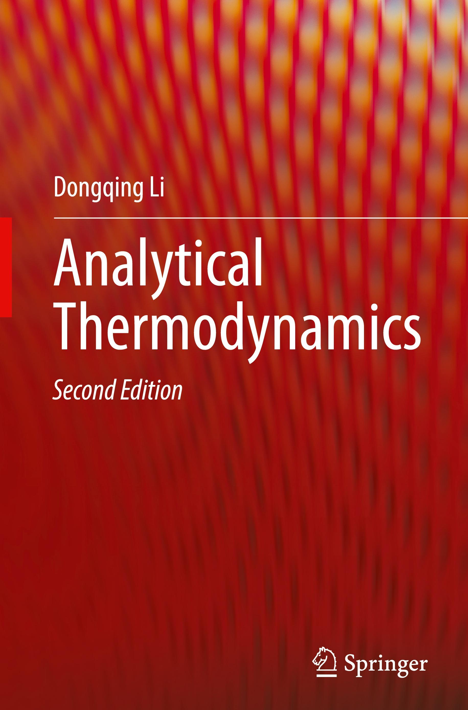 Vorderes Coverbild Analytical Thermodynamics