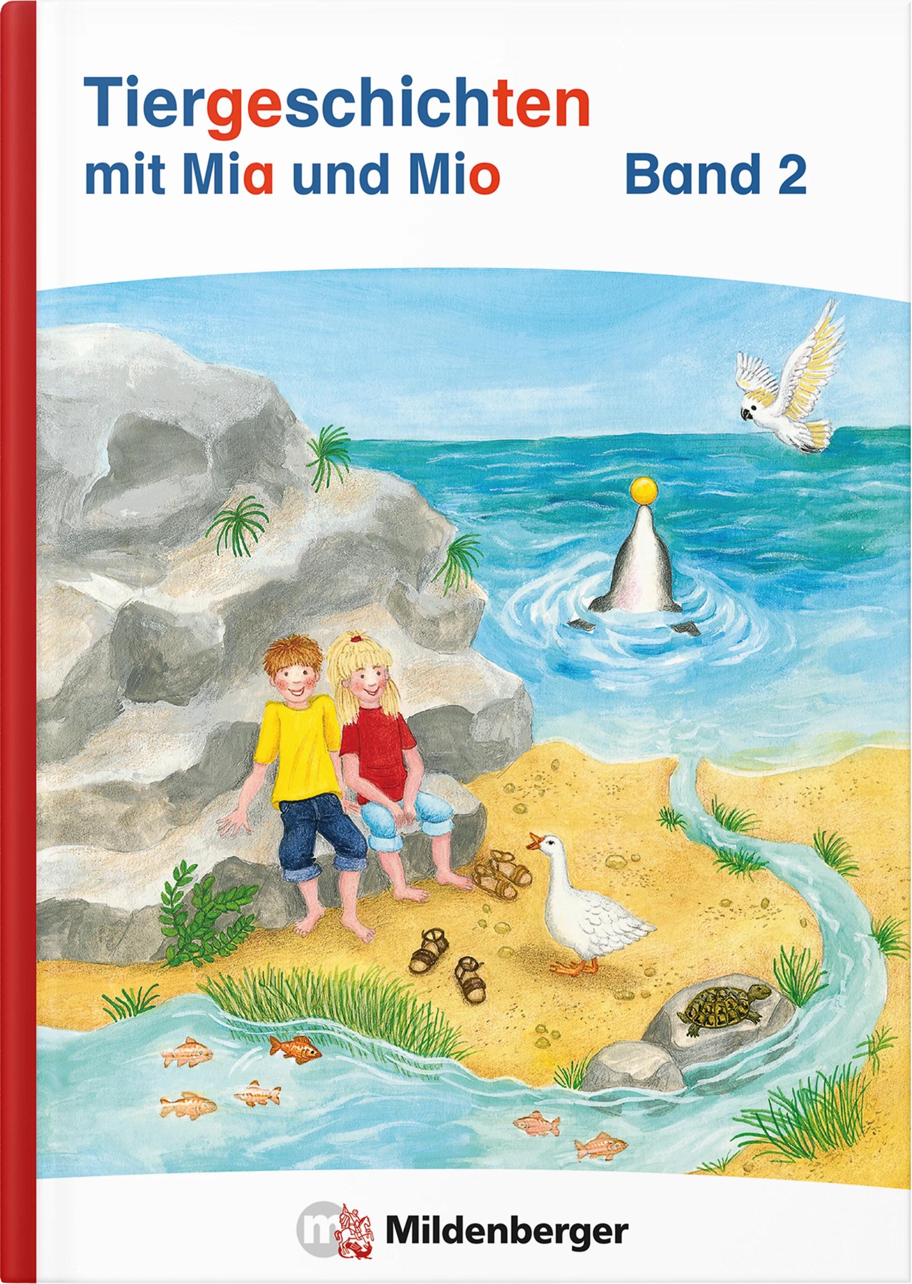 Vorderes Coverbild Tiergeschichten mit Mia und Mio Neubearbeitung - Band 2