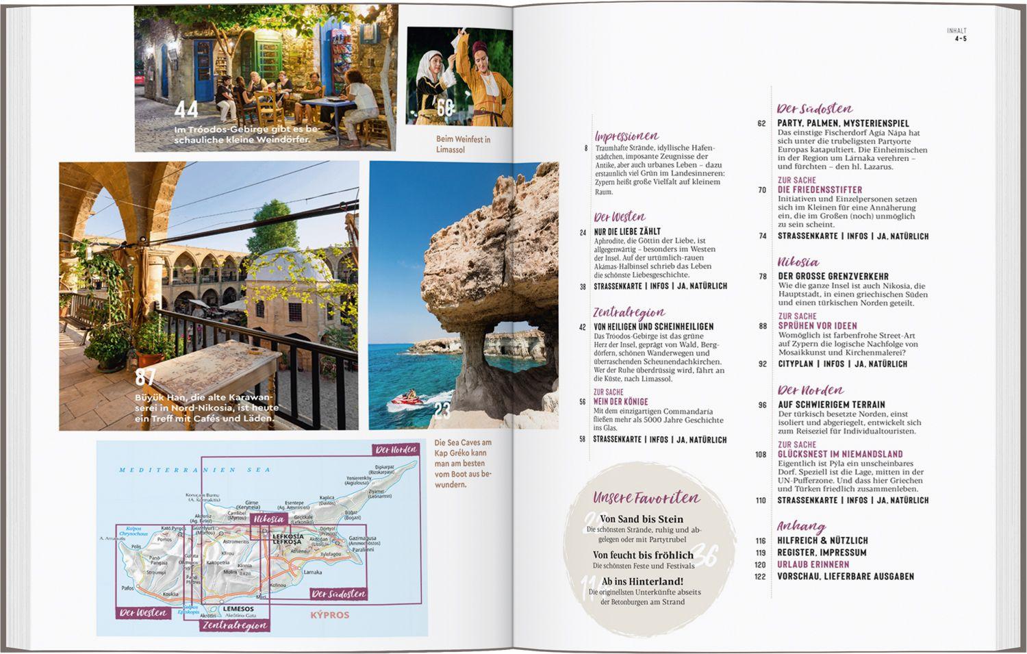 Beispielinhalt (Bild) DUMONT Bildatlas Zypern