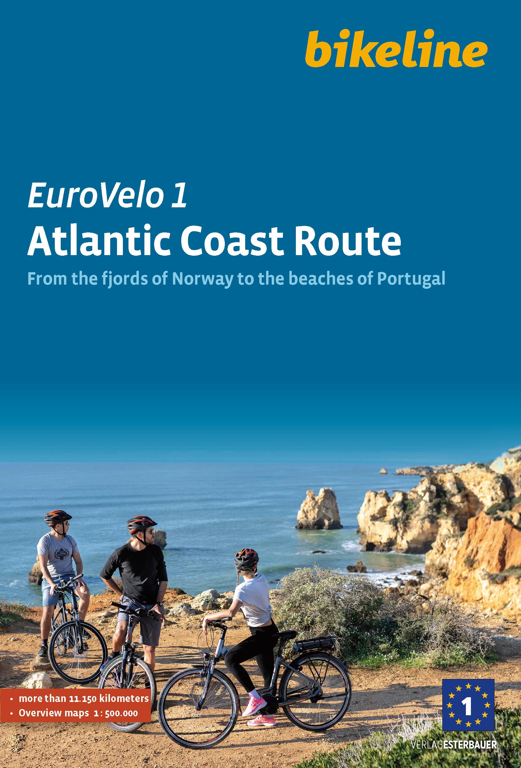 Vorderes Coverbild Eurovelo 1 - Atlantic Coast Route