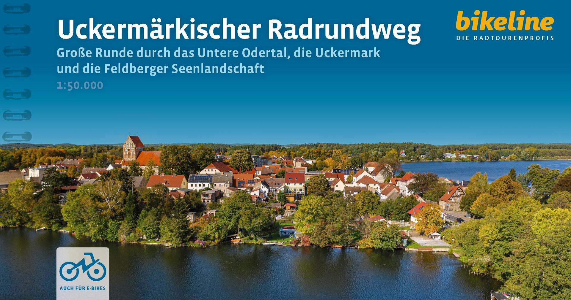 Vorderes Coverbild Uckermärkischer Radrundweg