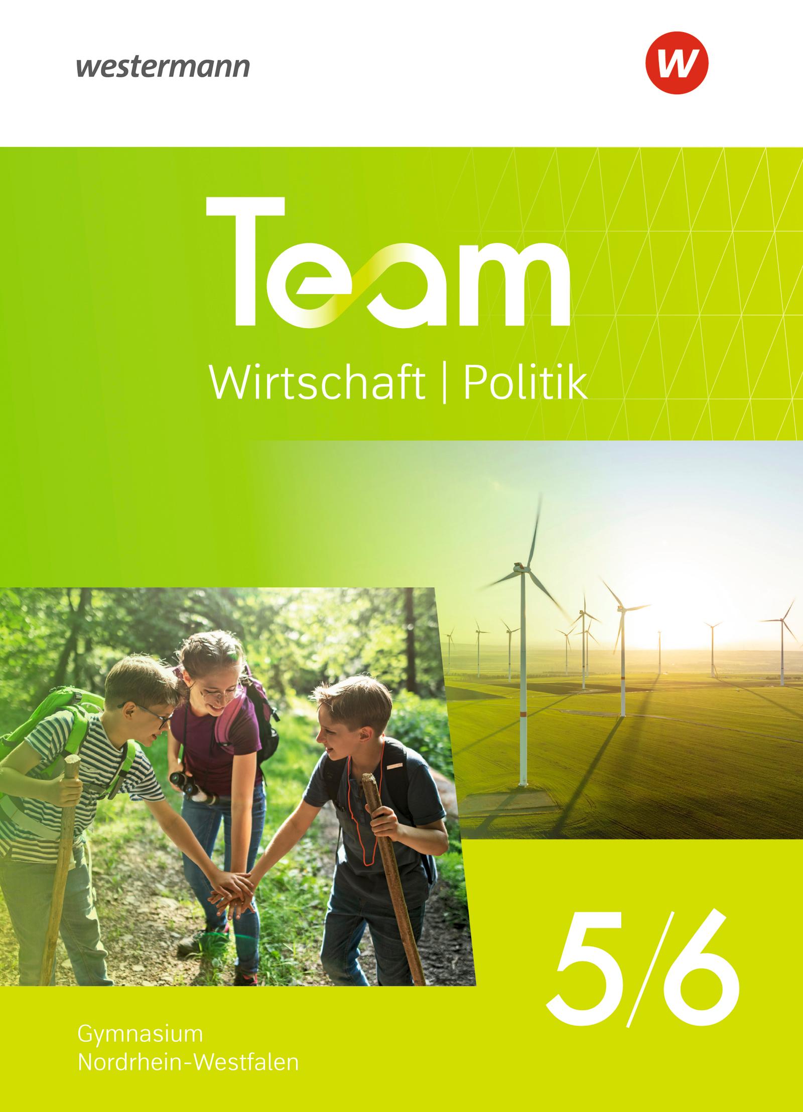 Vorderes Coverbild TEAM 5/6. Schulbuch. Für Gymnasien in Nordrhein-Westfalen
