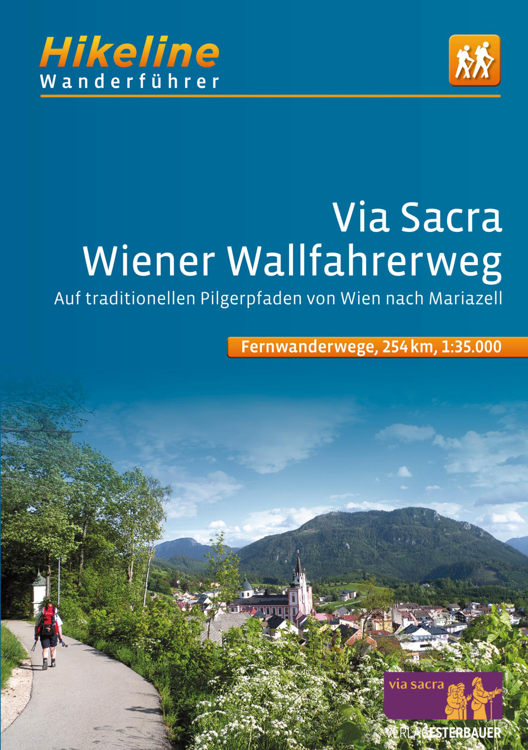 Vorderes Coverbild Fernwanderweg Via Sacra