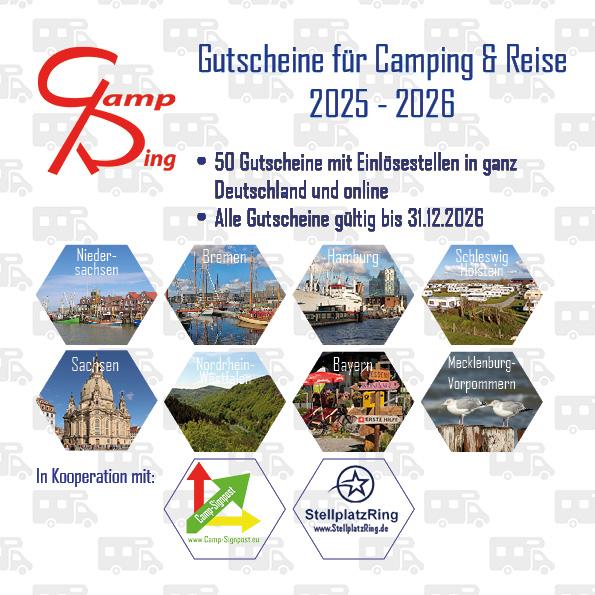 Vorderes Coverbild CampRing 2025 - 2026