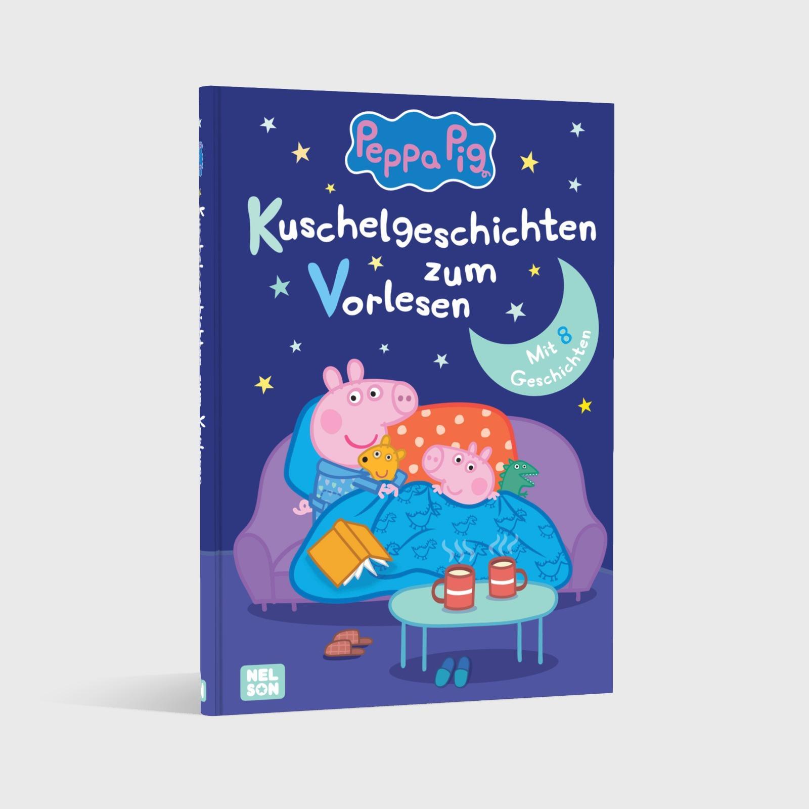 Beispielinhalt (Bild) Peppa Wutz Gutenachtgeschichten: Kuschelgeschichten zum Vorlesen