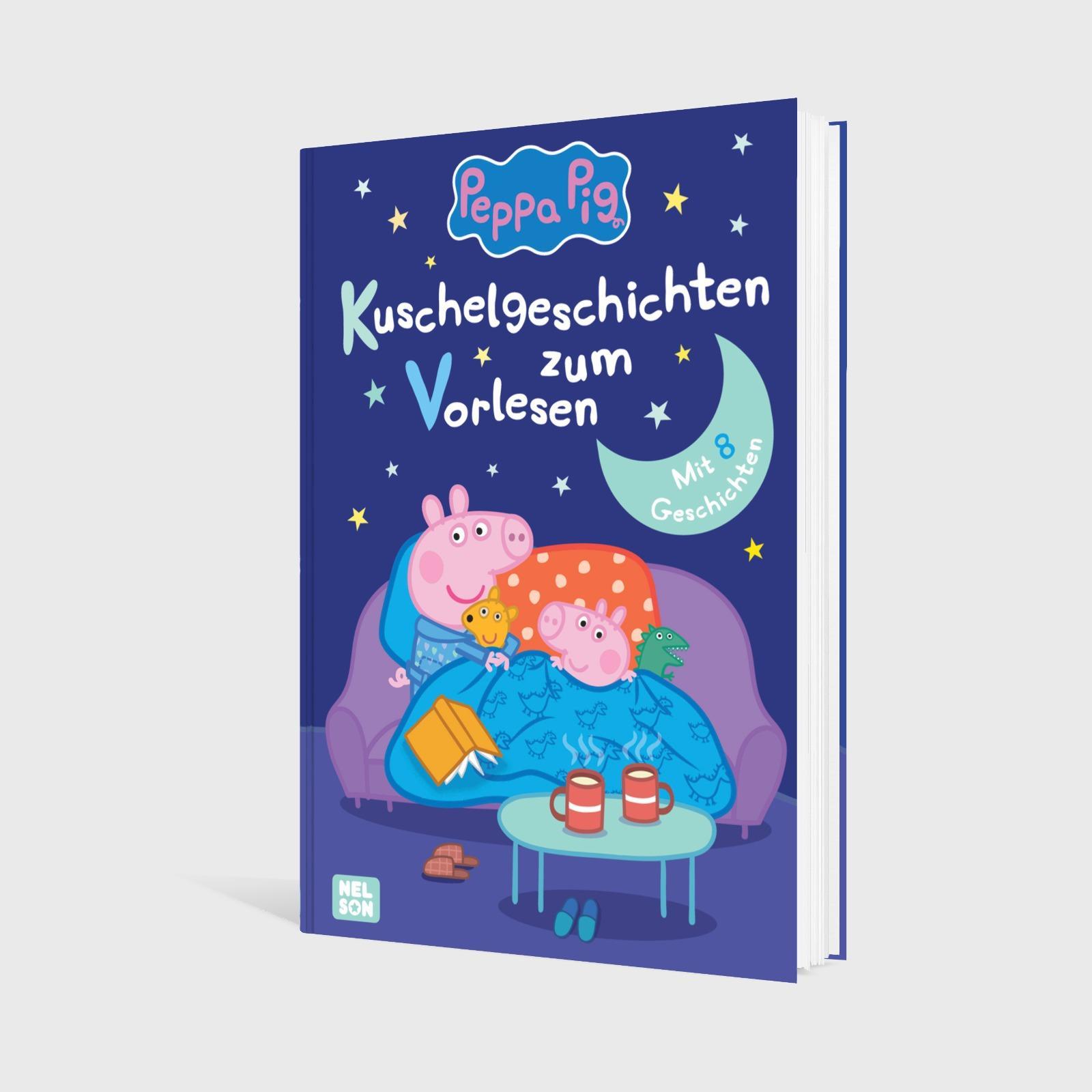 Beispielinhalt (Bild) Peppa Wutz Gutenachtgeschichten: Kuschelgeschichten zum Vorlesen