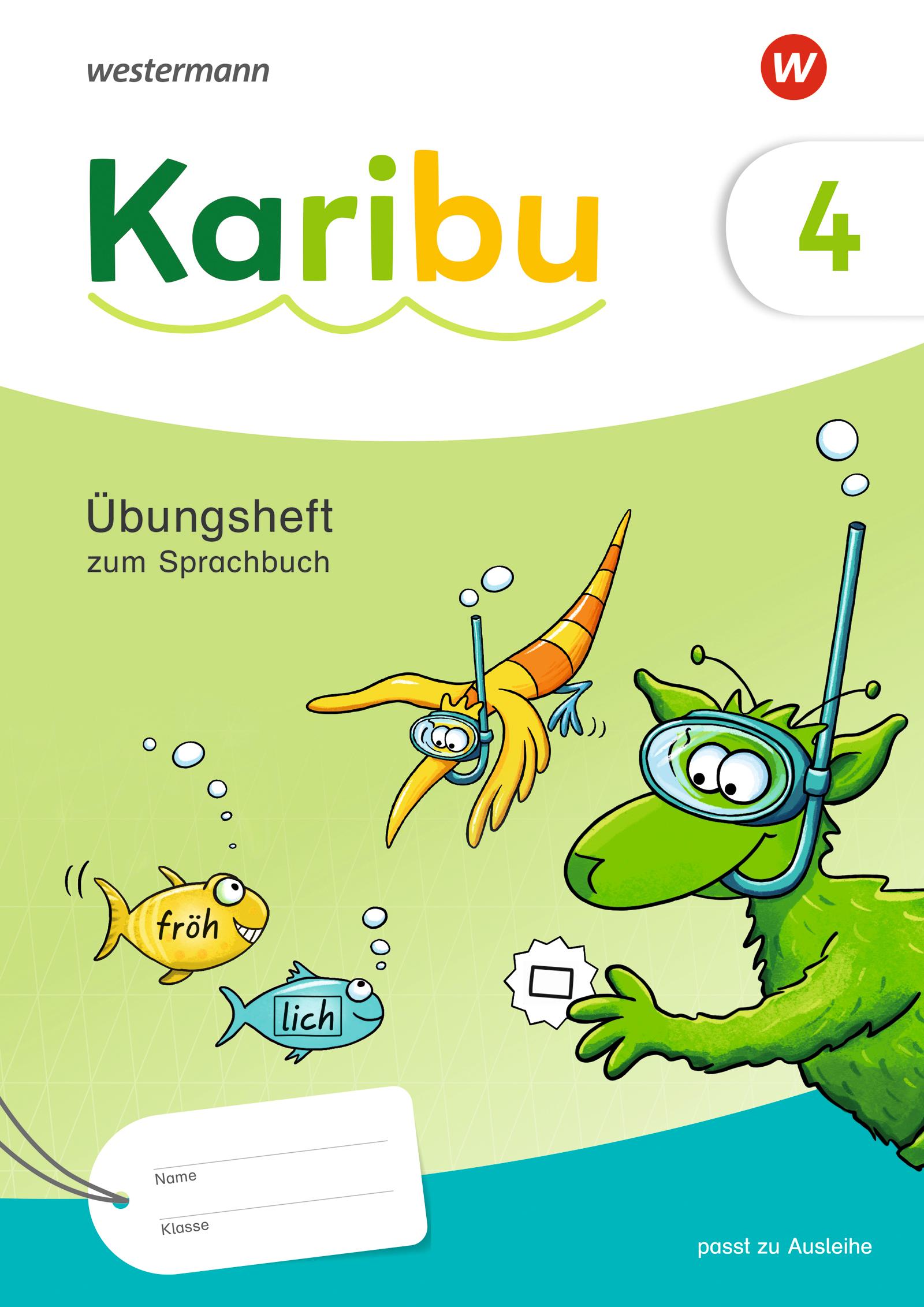 Vorderes Coverbild Karibu 4. Übungsheft zum Sprachbuch 4