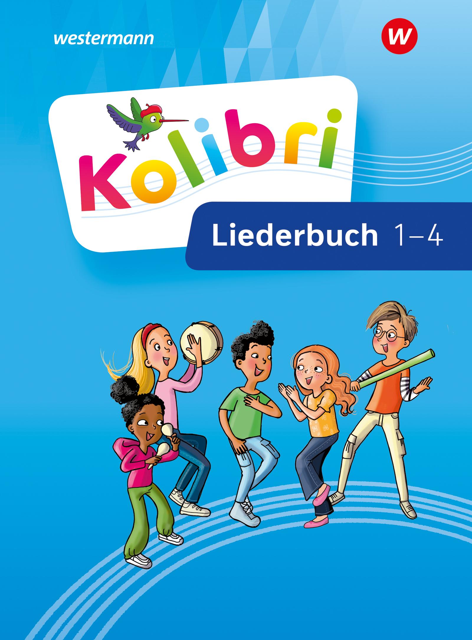 Vorderes Coverbild Kolibri 1-4. Liederbuch. Allgemeine Ausgabe