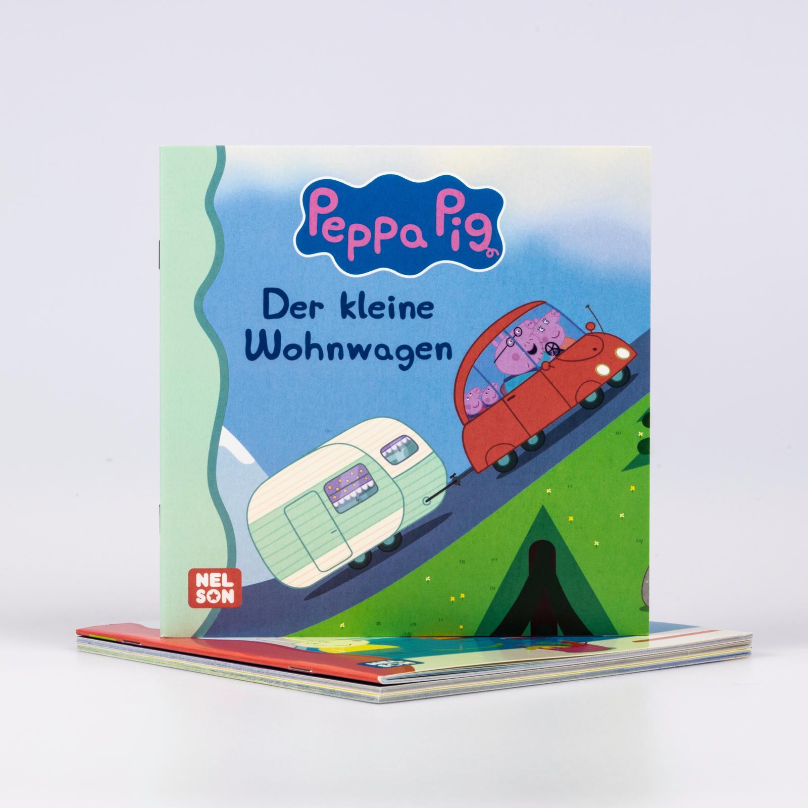 Beispielinhalt (Bild) 4er-Set Maxi-Mini 50: Peppa Pig