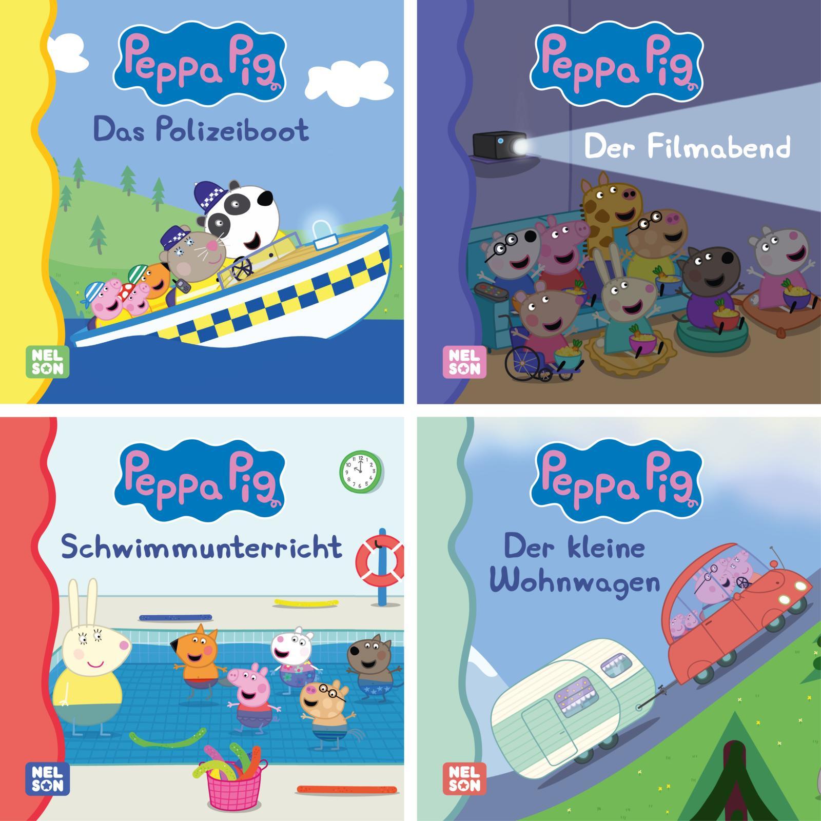 Vorderes Coverbild 4er-Set Maxi-Mini 50: Peppa Pig