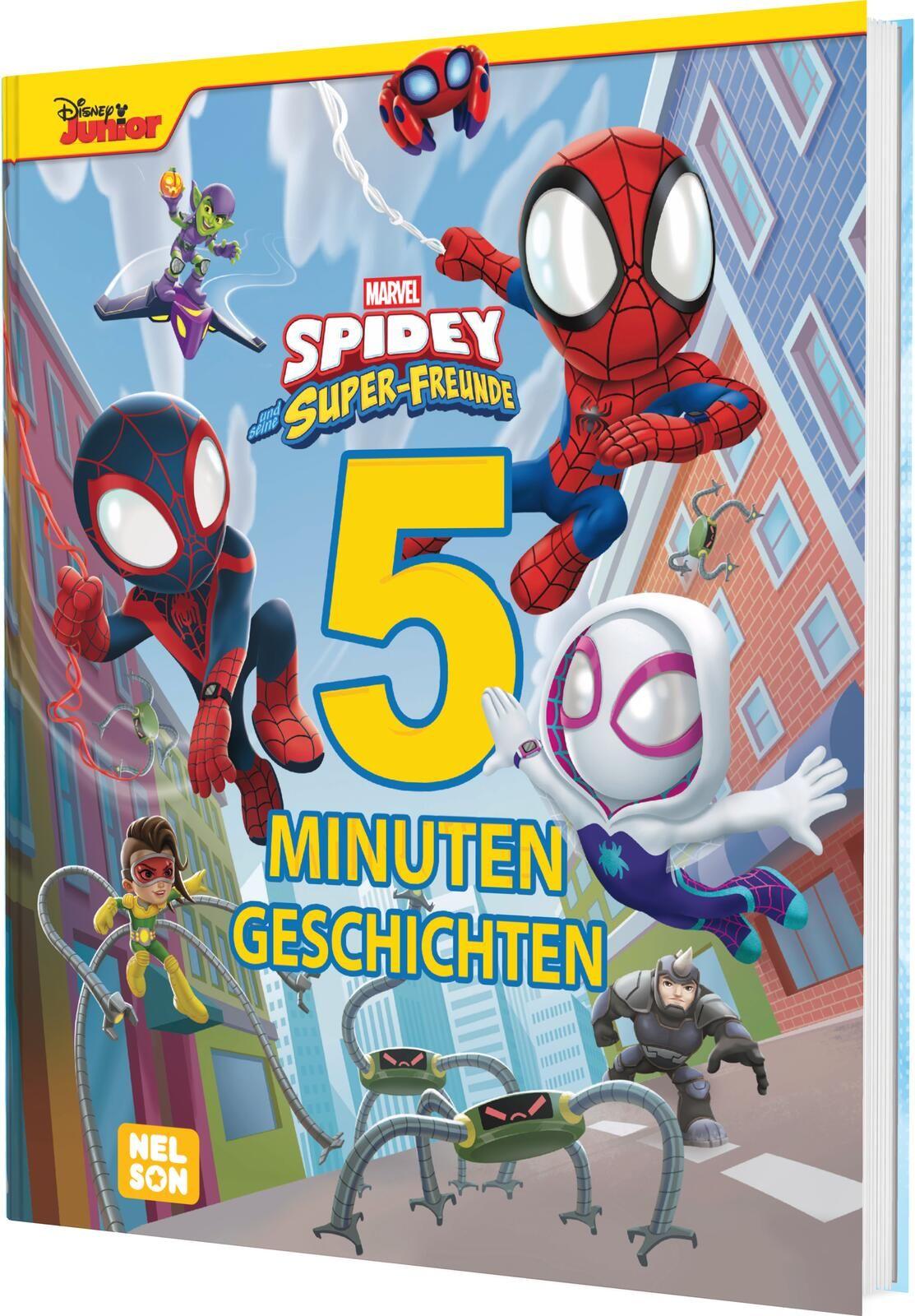 Vorderes Coverbild Marvel Spidey und seine Super-Freunde: 5-Minuten-Geschichten