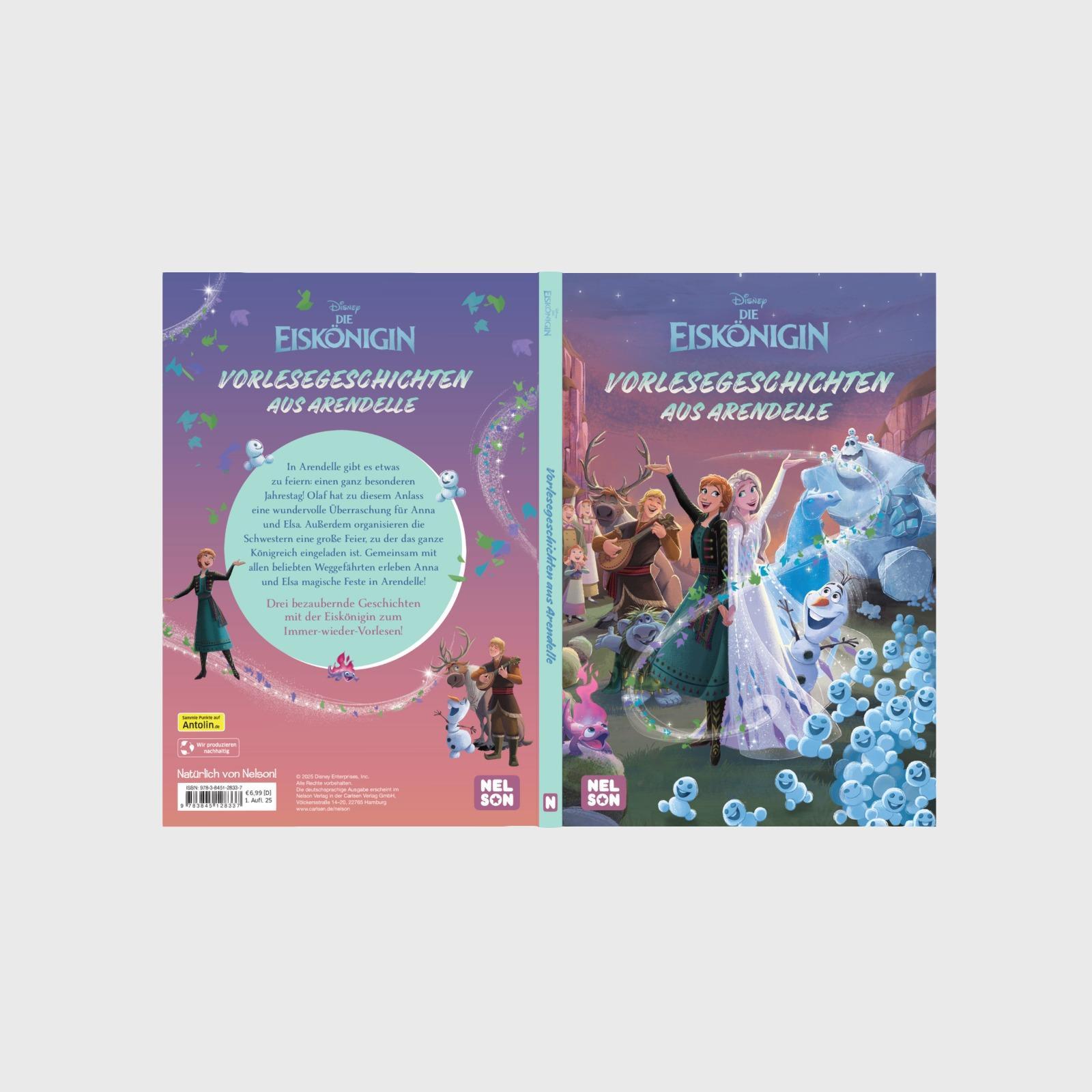 Beispielinhalt (Bild) Disney Die Eiskönigin: Vorlesegeschichten aus Arendelle