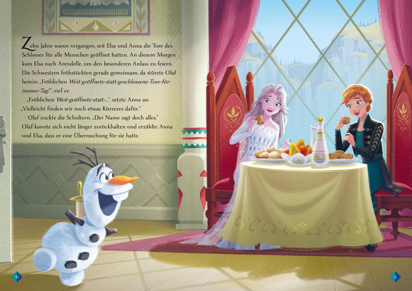 Beispielinhalt (Bild) Disney Die Eiskönigin: Vorlesegeschichten aus Arendelle