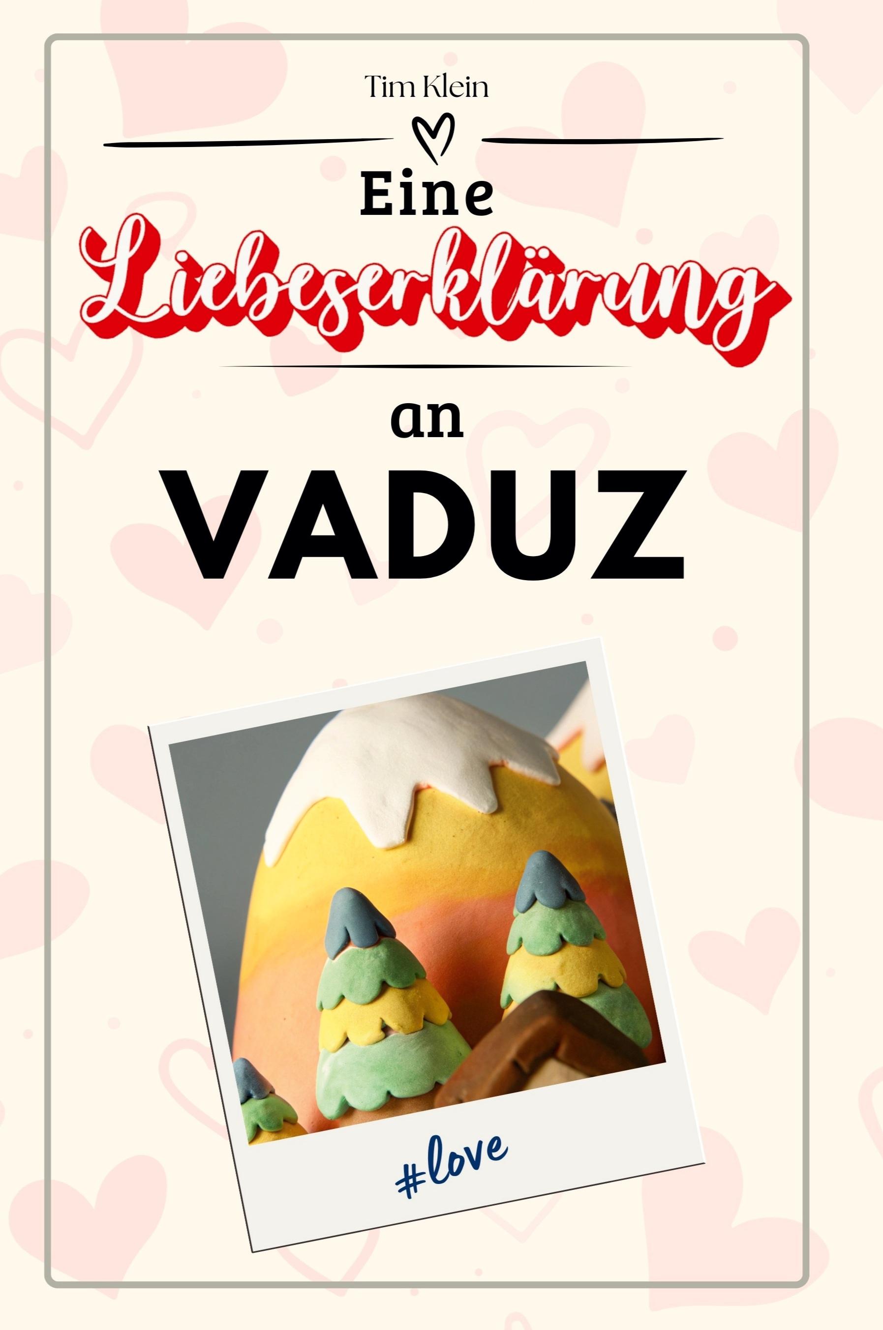 Vorderes Coverbild Eine Liebeserklärung an Vaduz