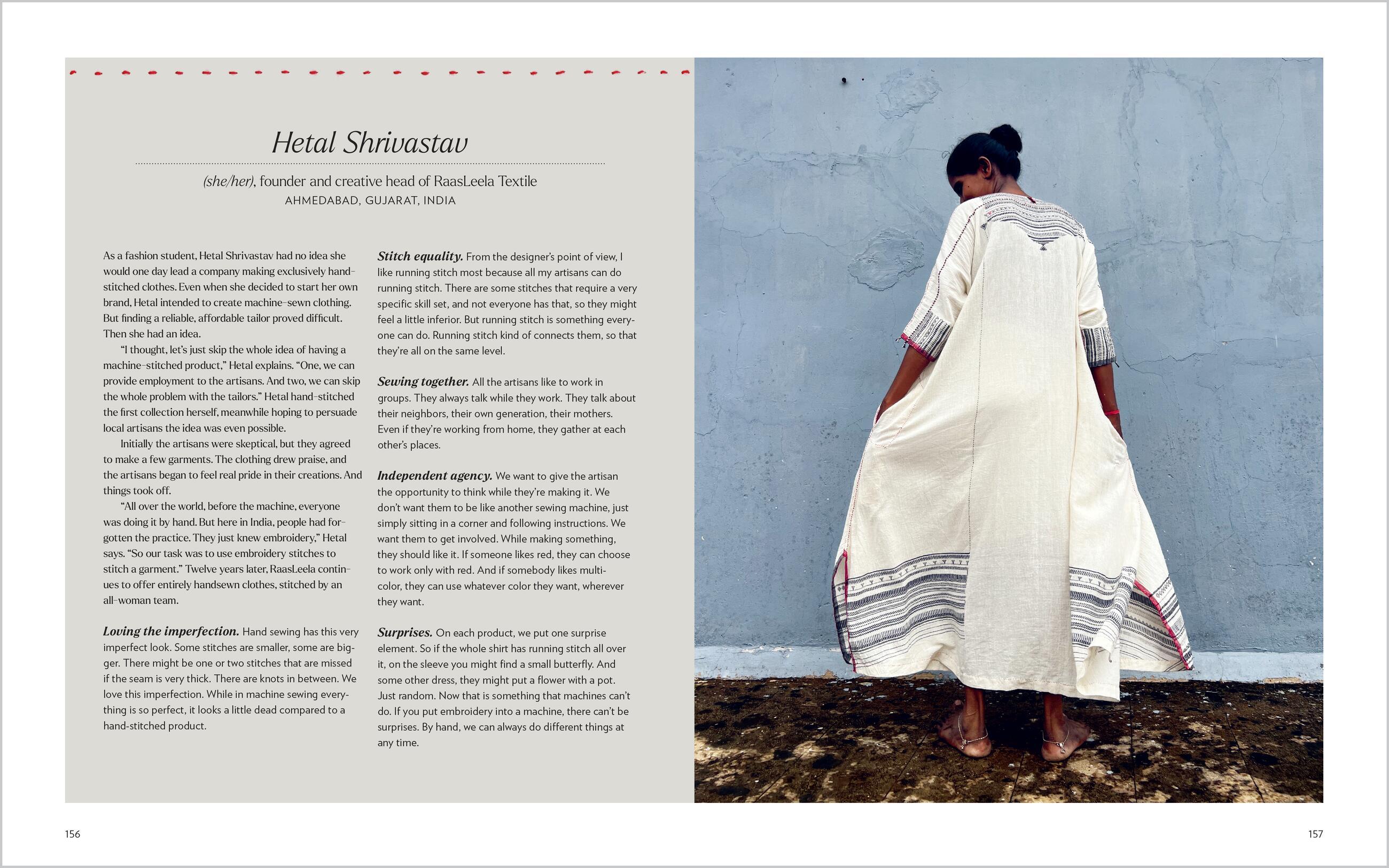 Beispielinhalt (Bild) The Handsewn Wardrobe