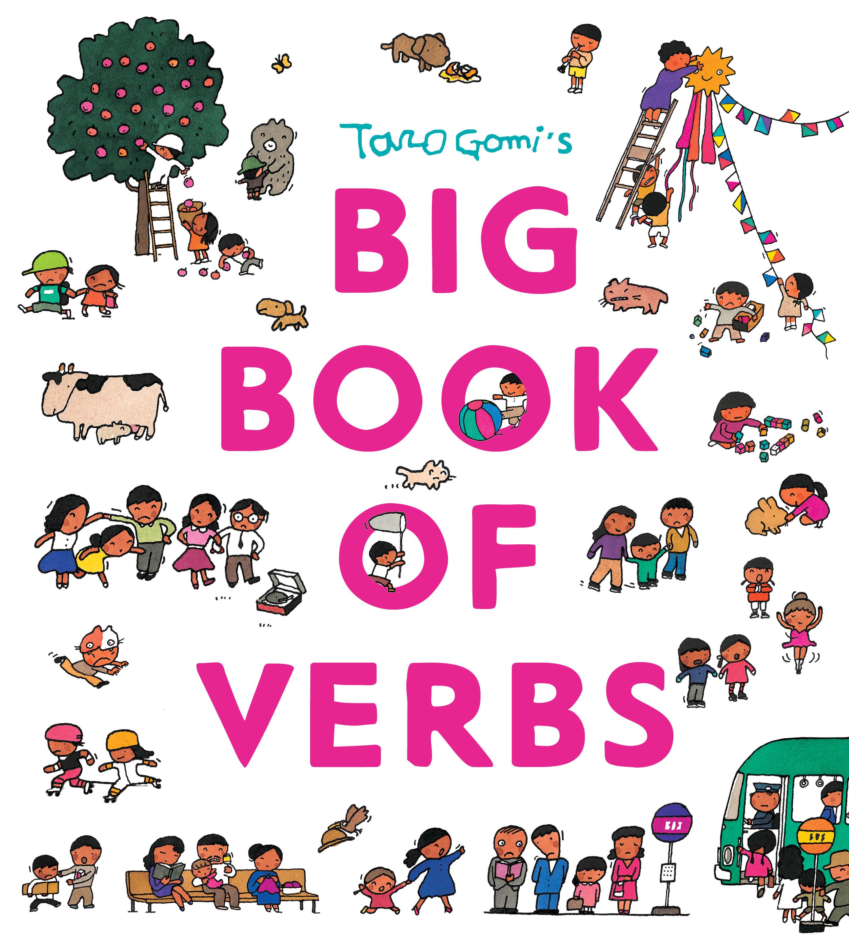 Vorderes Coverbild Taro Gomi's Big Book of Verbs