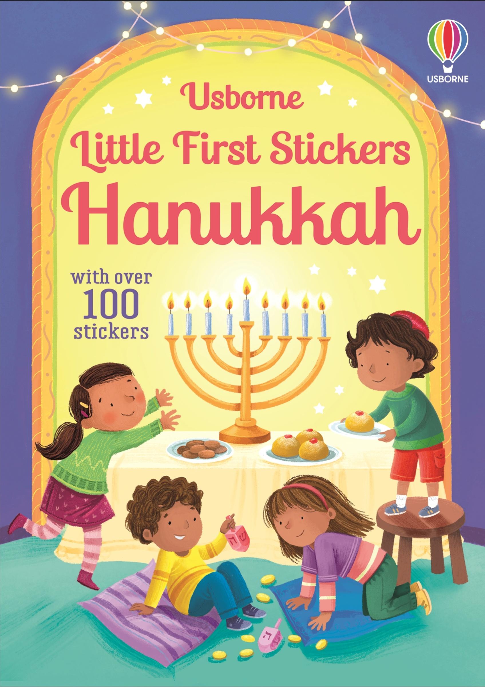 Vorderes Coverbild Little First Stickers Hanukkah