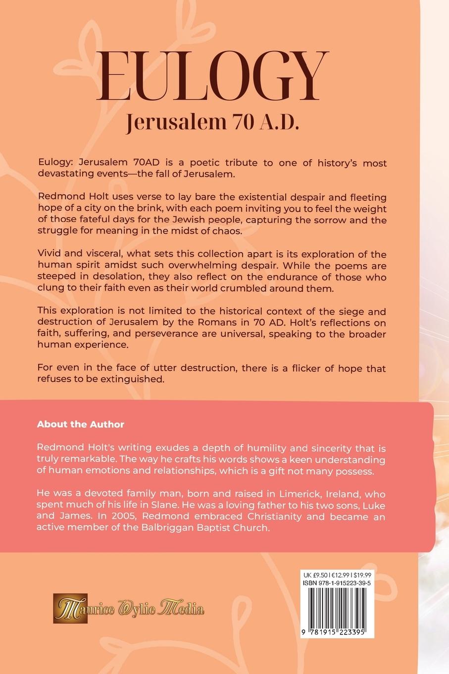 Rückseitencover Eulogy - Jerusalem 70 A.D.