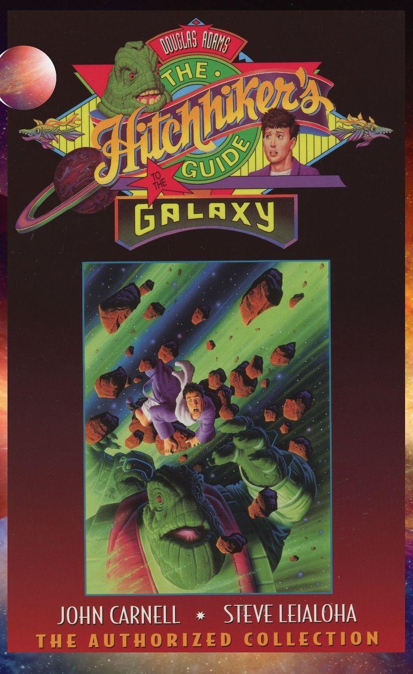 Vorderes Coverbild Douglas Adams. The Hitchhiker's Guide to the Galaxy (LIB)