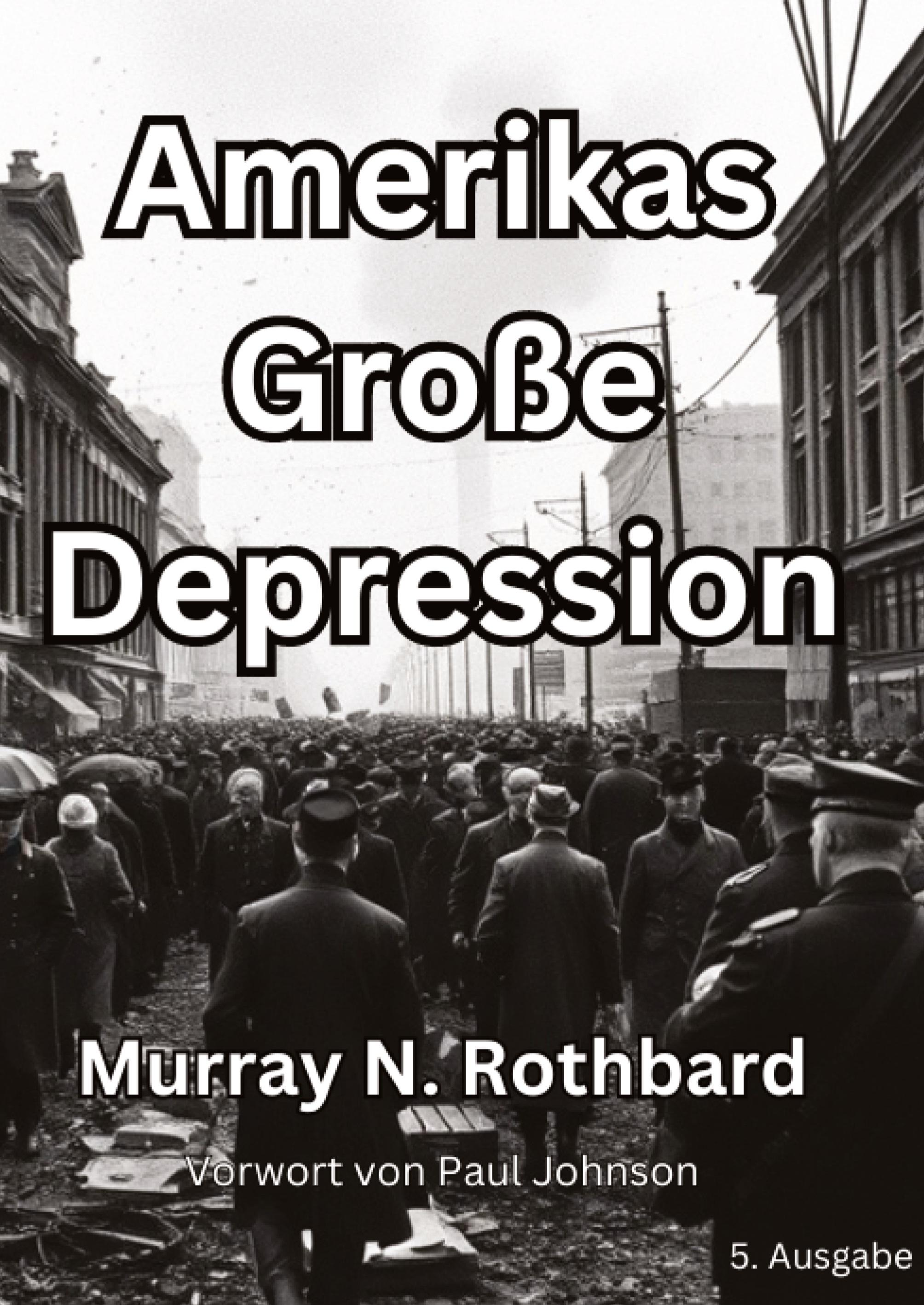 Vorderes Coverbild Amerikas Große Depression