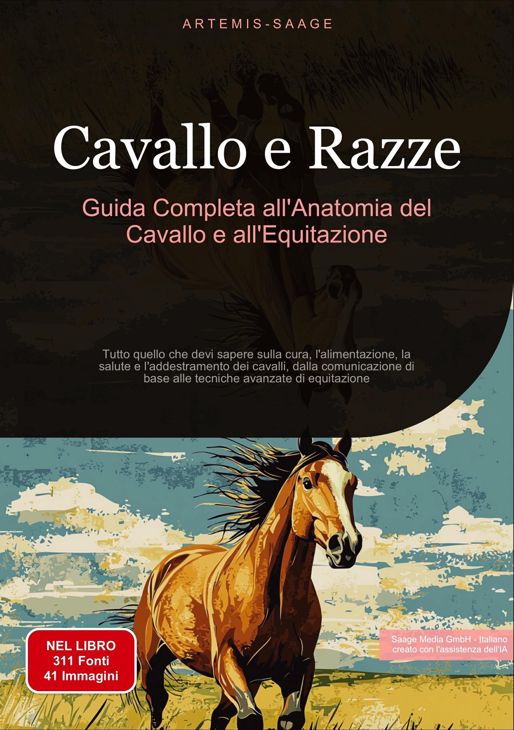 Vorderes Coverbild Cavallo e Razze: Guida Completa all'Anatomia del Cavallo e all'Equitazione