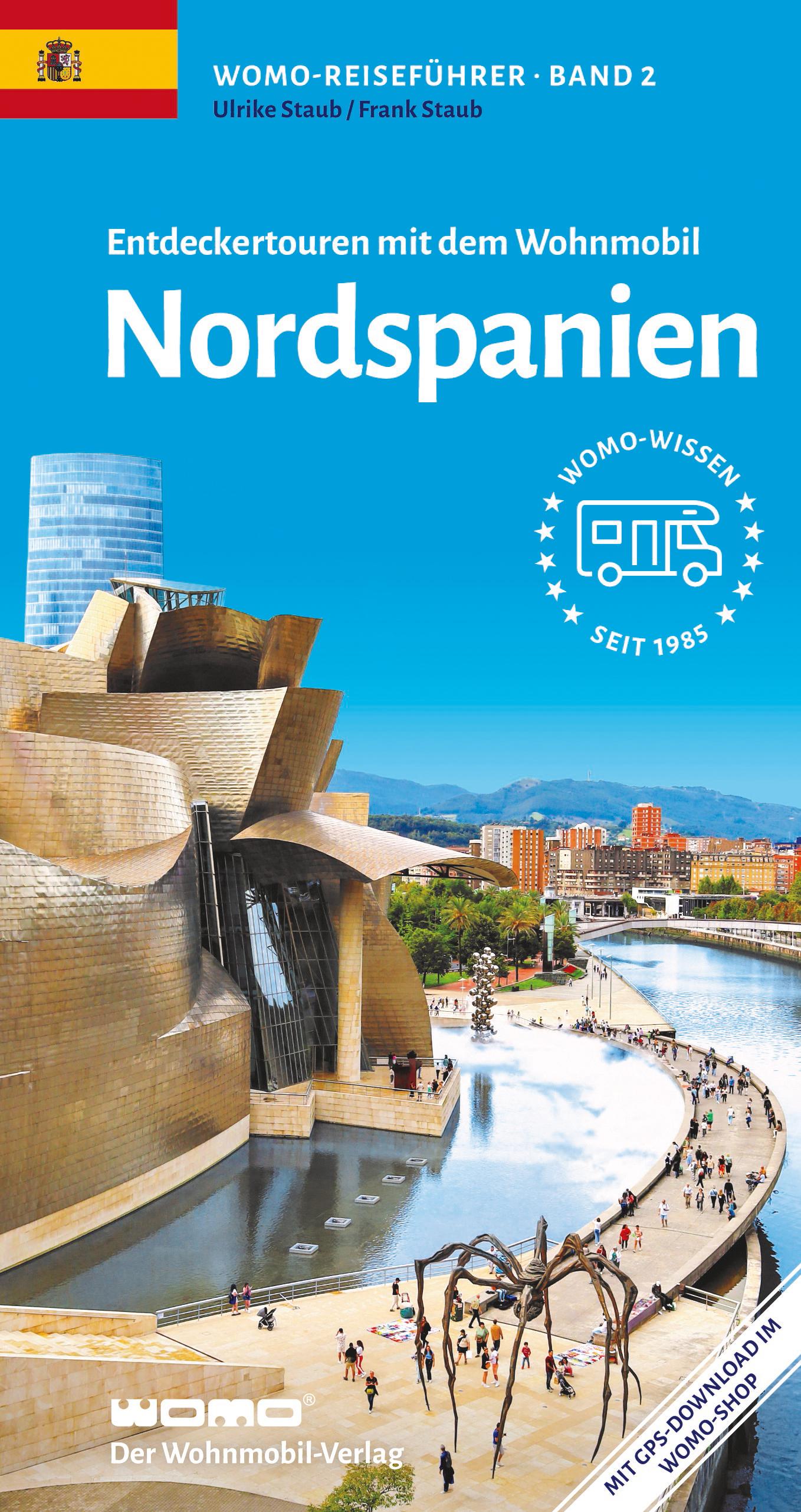 Vorderes Coverbild Entdeckertouren mit dem Wohnmobil Nordspanien
