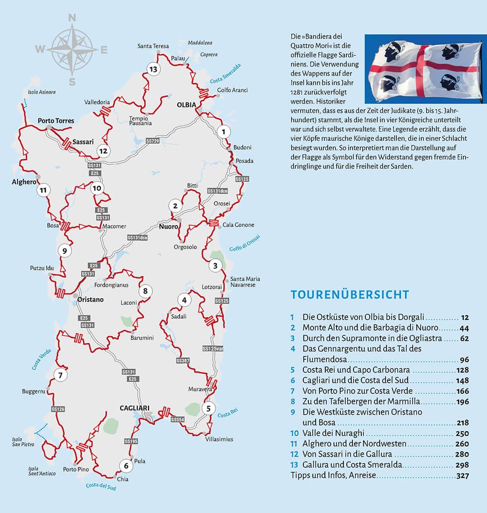 Beispielinhalt (Bild) Entdeckertouren mit dem Wohnmobil Sardinien