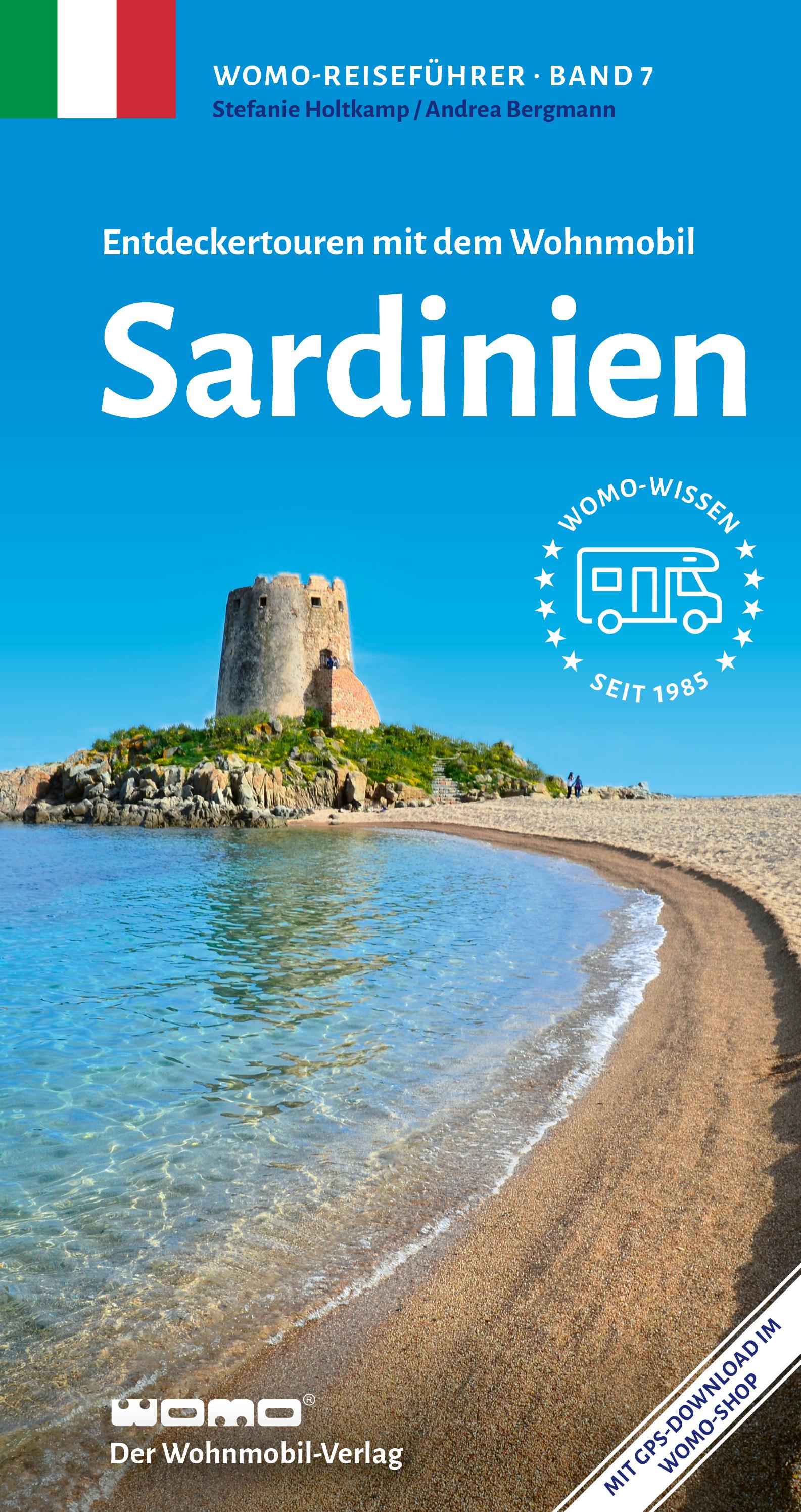 Vorderes Coverbild Entdeckertouren mit dem Wohnmobil Sardinien