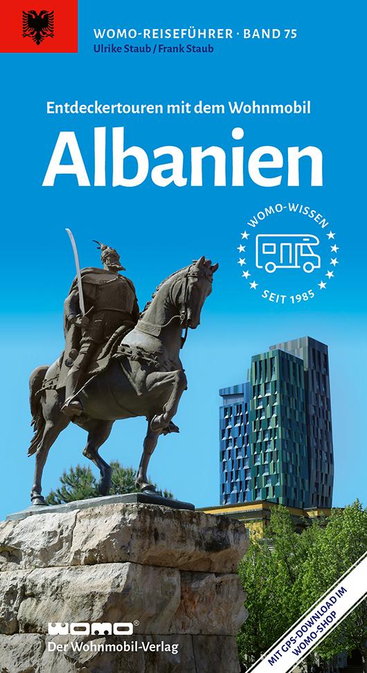 Vorderes Coverbild Entdeckertouren mit dem Wohnmobil Albanien