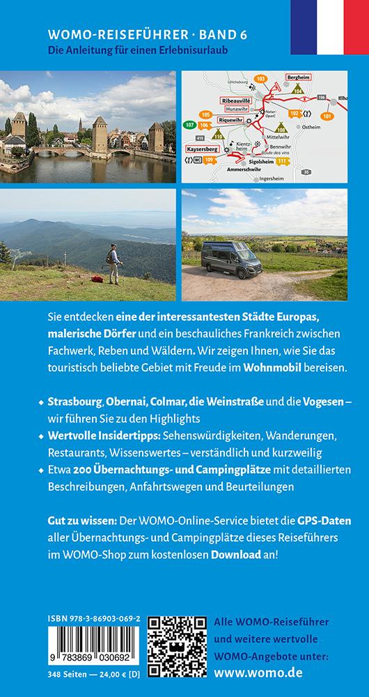 Rückseitencover Entdeckertouren mit dem Wohnmobil Elsass