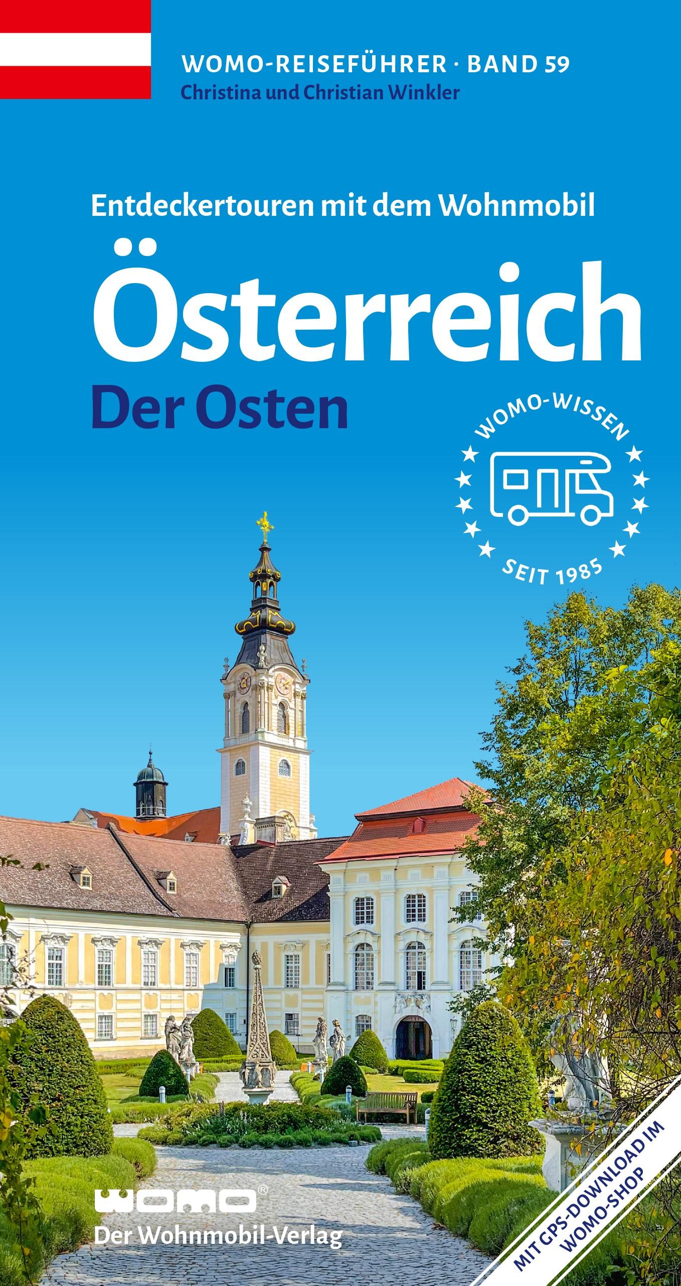 Vorderes Coverbild Entdeckertouren mit dem Wohnmobil Österreich Der Osten