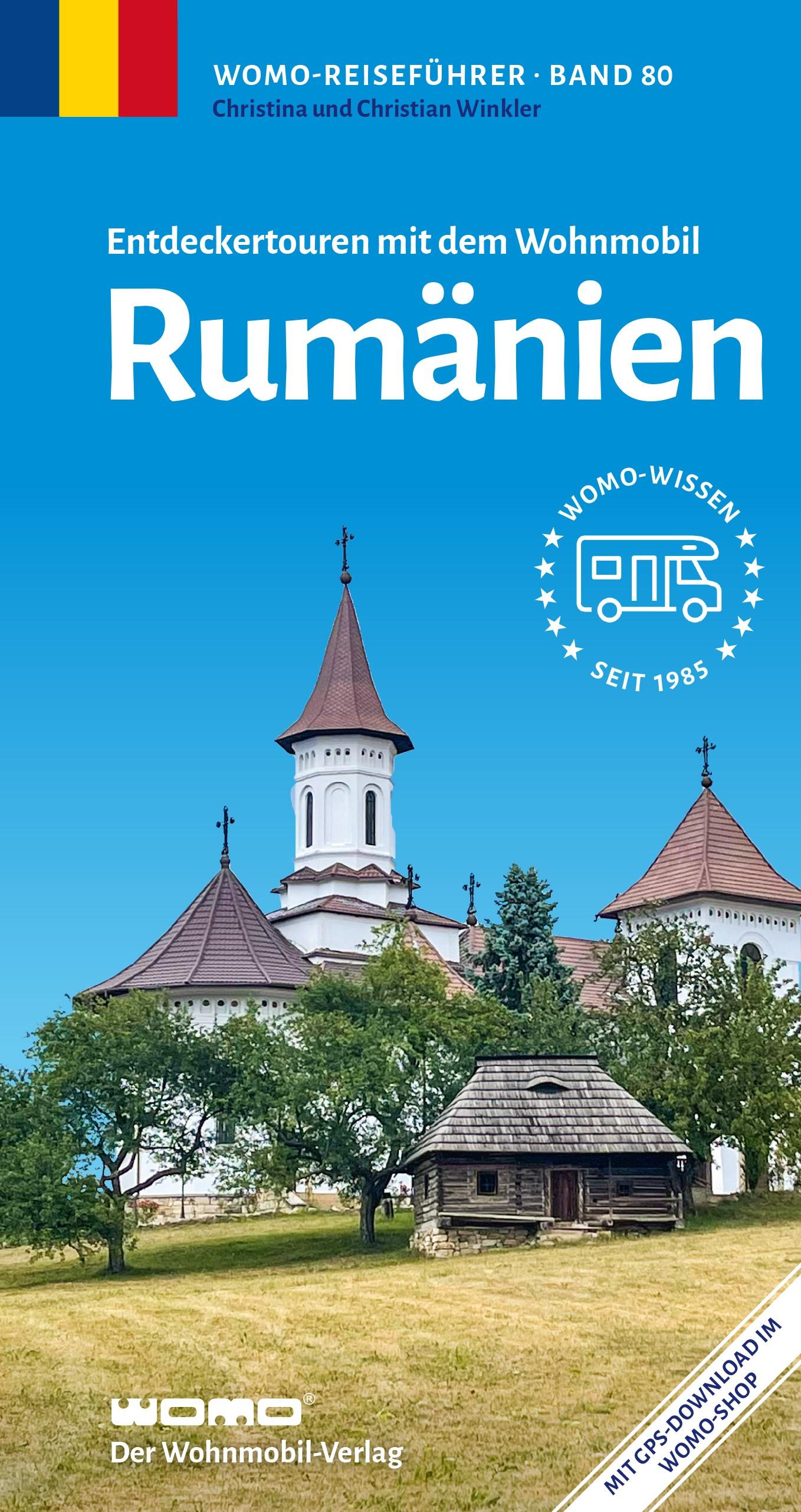 Vorderes Coverbild Entdeckertouren mit dem Wohnmobil Rumänien