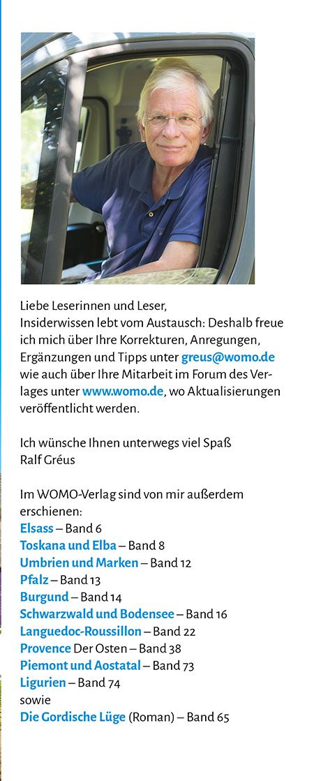 Autorenbild Entdeckertouren mit dem Wohnmobil Provence Cote d'Azur Der Westen