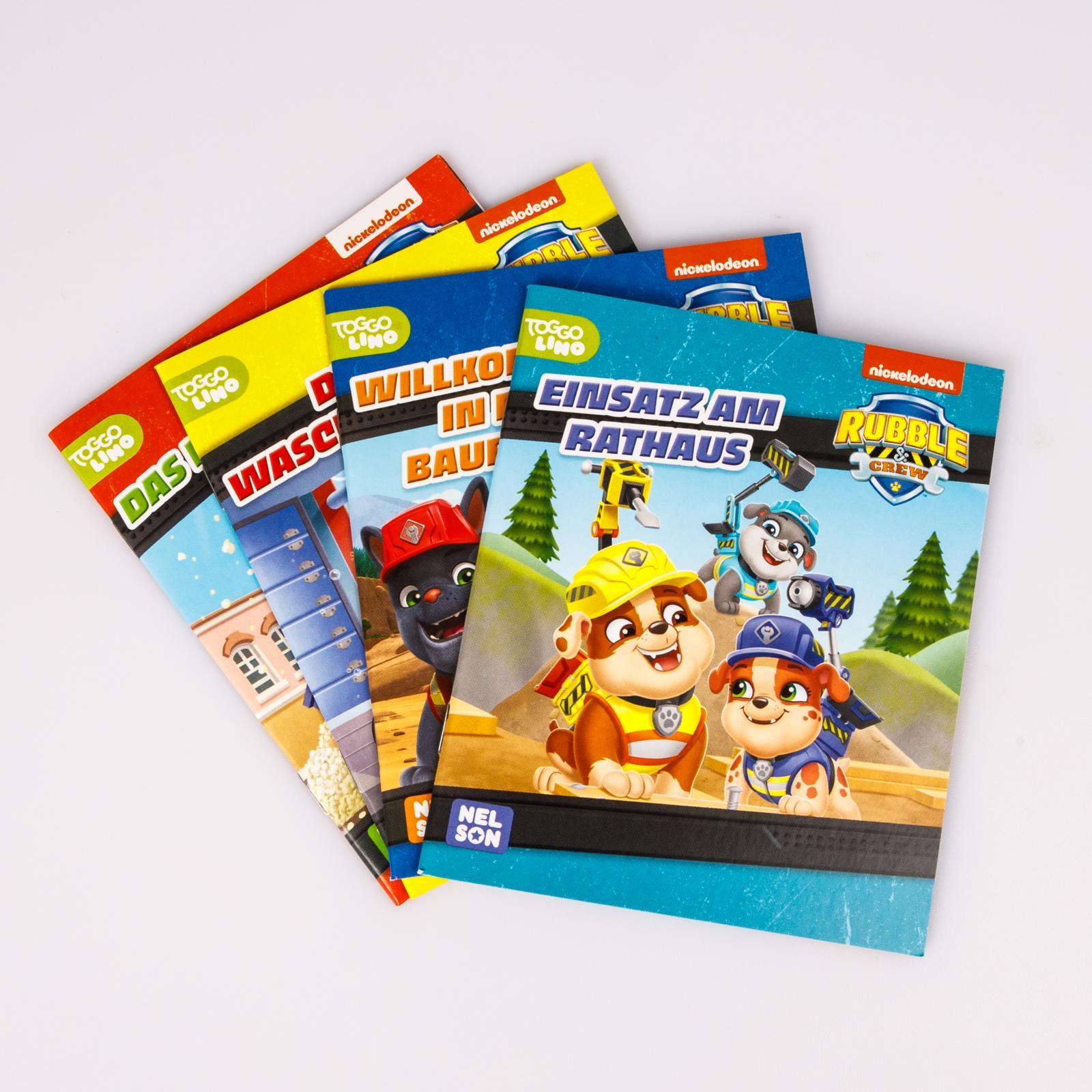 Beispielinhalt (Bild) Nelson Mini-Bücher: 4er Rubble & Crew 1-4