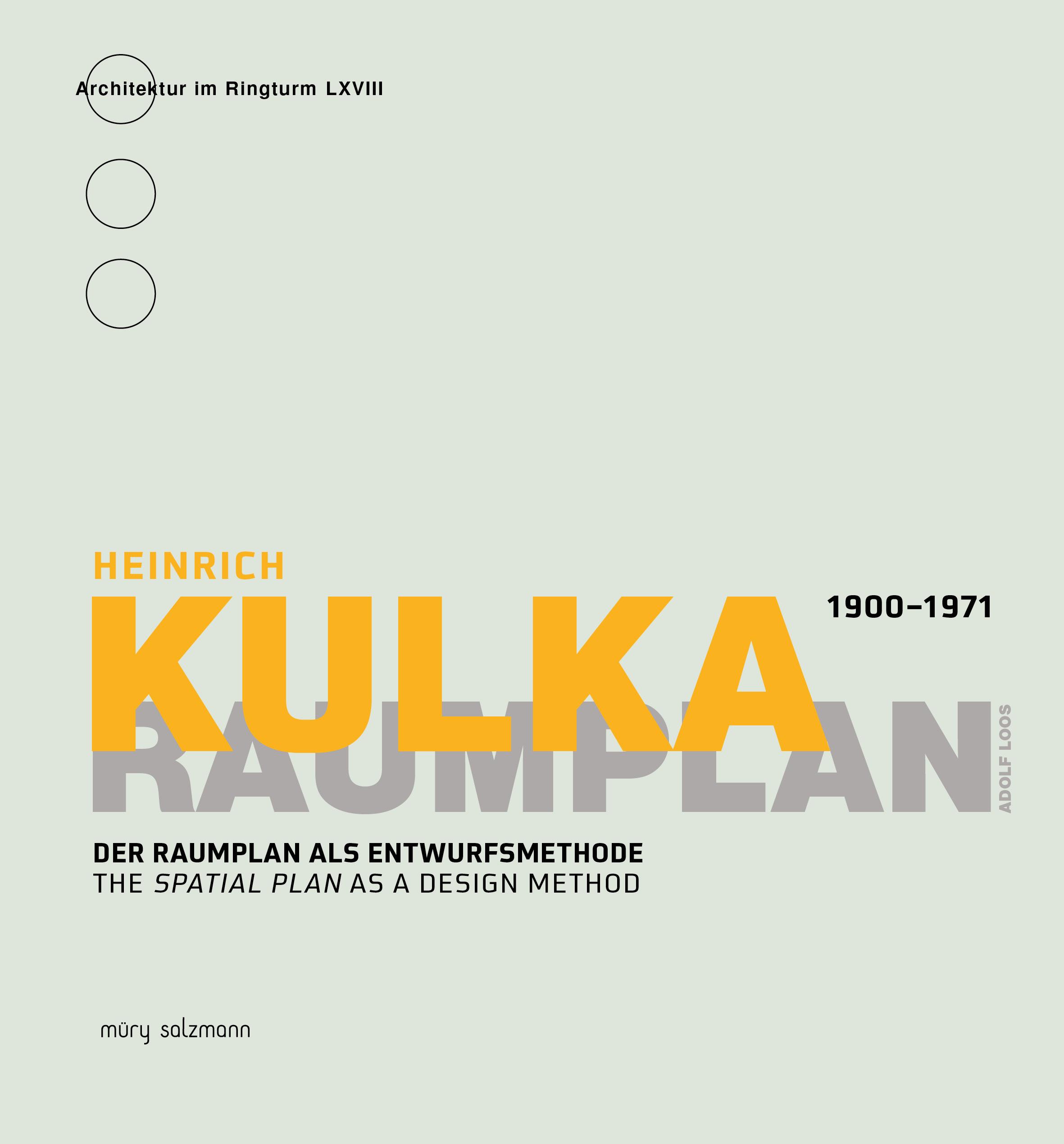Vorderes Coverbild Heinrich Kulka 1900-1971