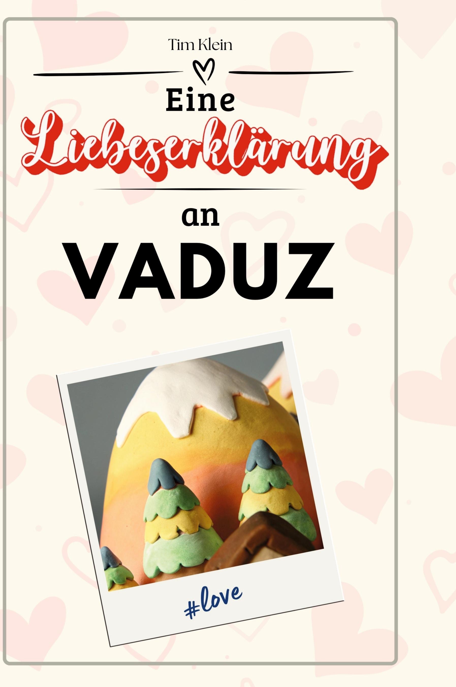 Vorderes Coverbild Eine Liebeserklärung an Vaduz