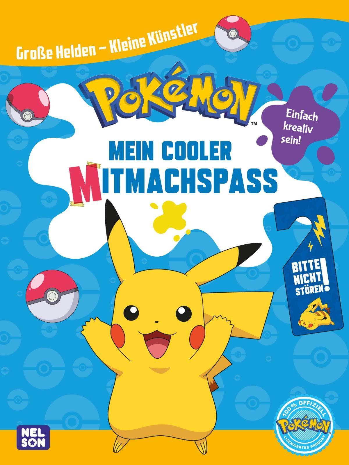Vorderes Coverbild Pokémon: Große Helden - Kleine Künstler: Mein cooler Mitmachspaß
