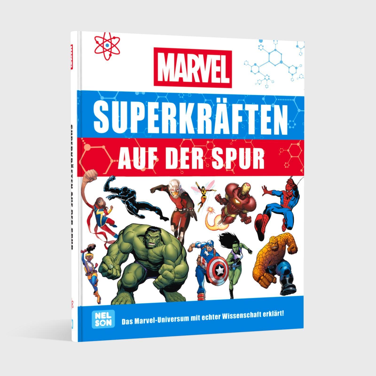 Beispielinhalt (Bild) Marvel: Superkräften auf der Spur