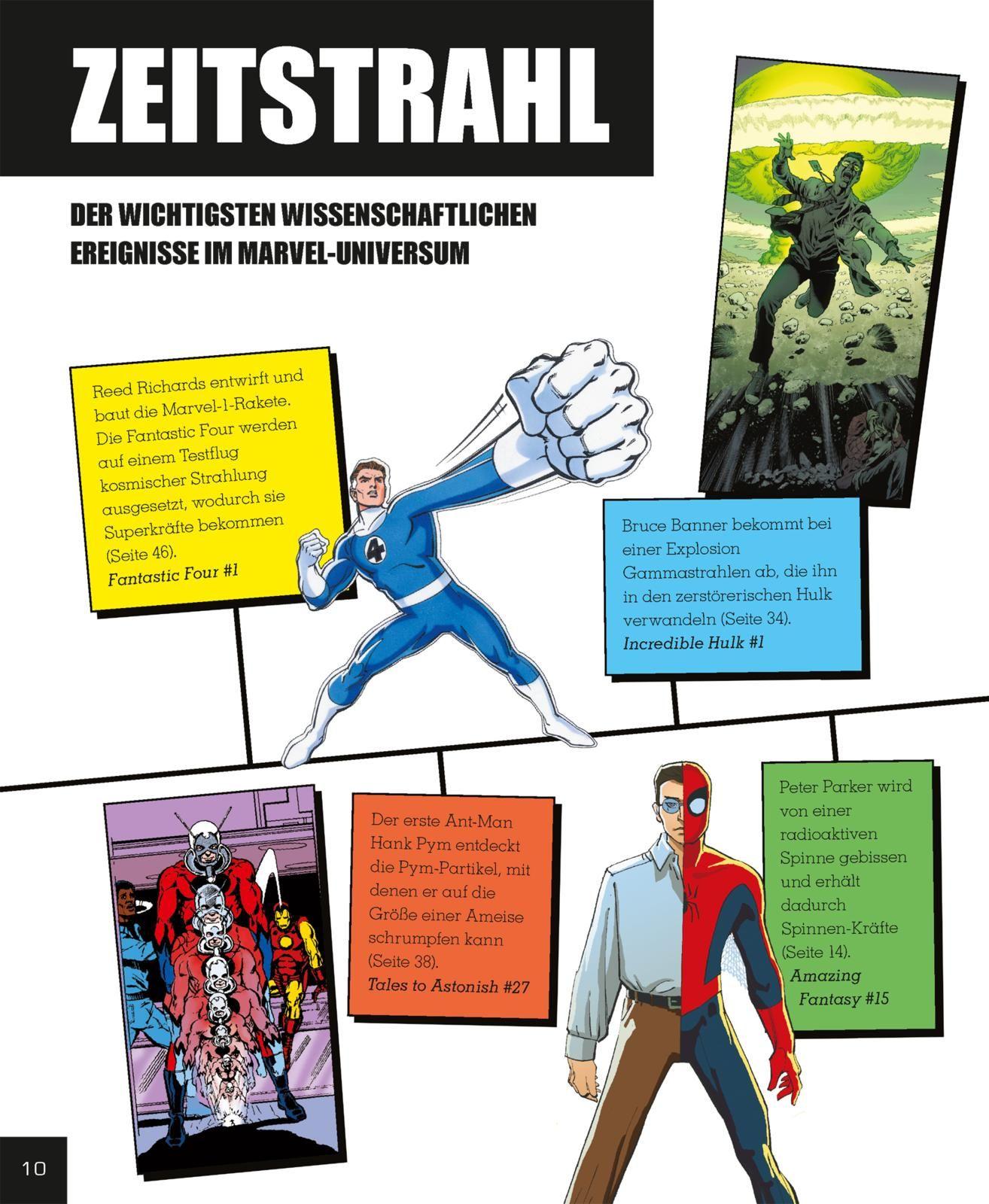 Beispielinhalt (Bild) Marvel: Superkräften auf der Spur