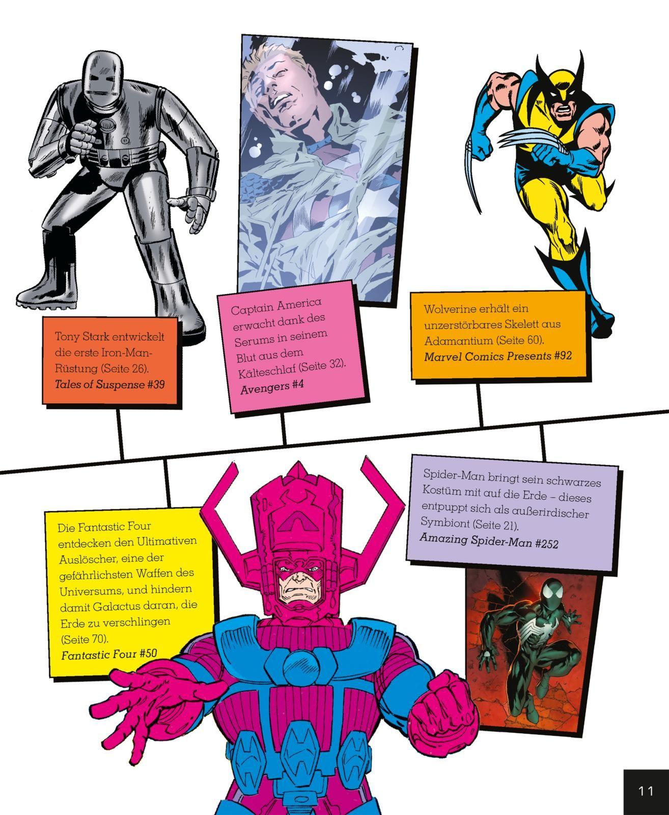 Beispielinhalt (Bild) Marvel: Superkräften auf der Spur