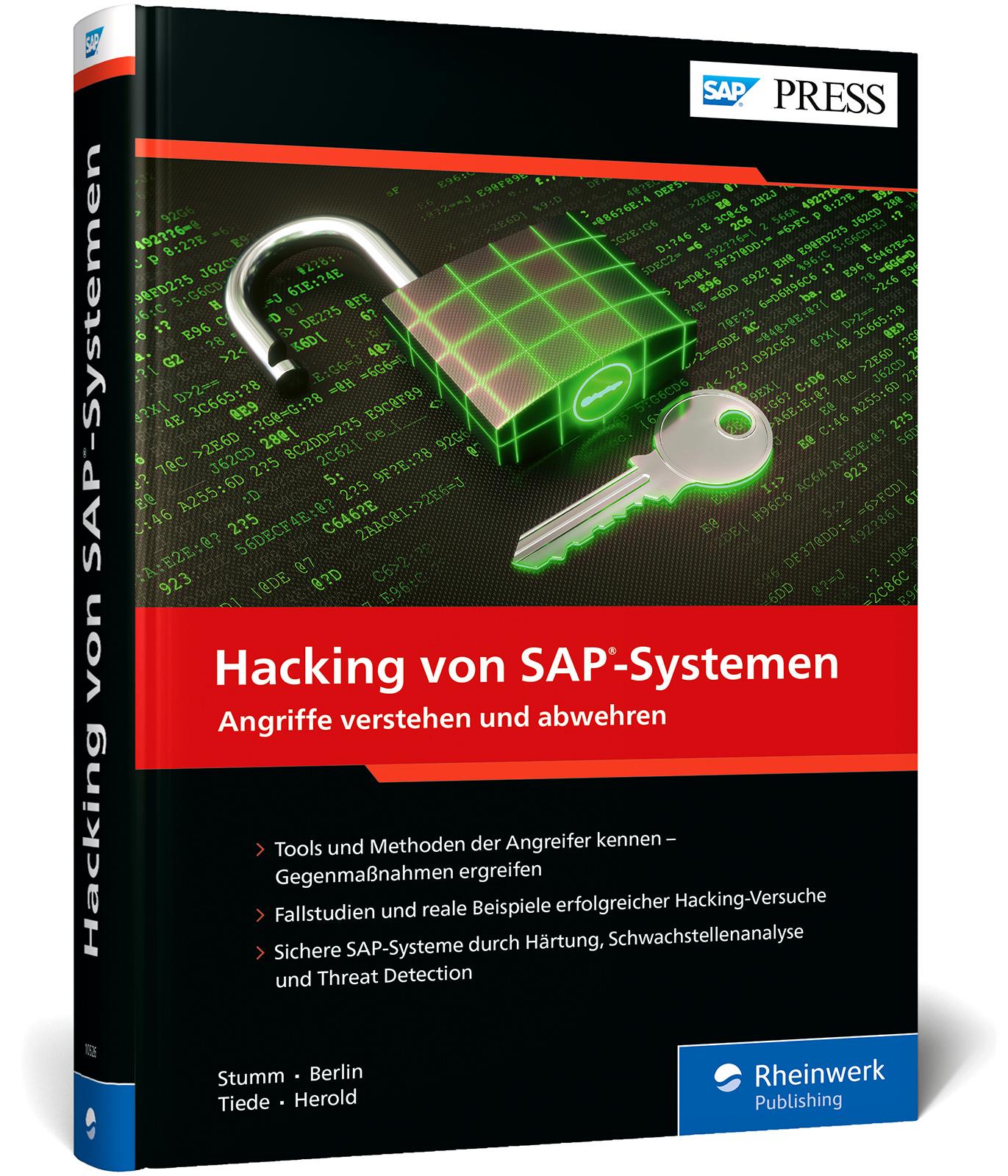 Vorderes Coverbild Hacking von SAP-Systemen
