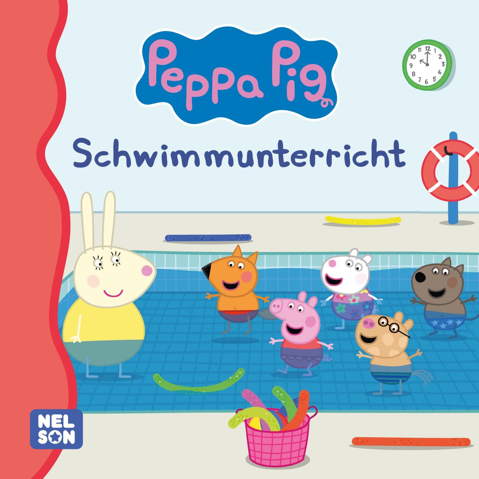 Vorderes Coverbild Maxi-Mini 199: VE 5: Peppa Pig: Schwimmunterricht