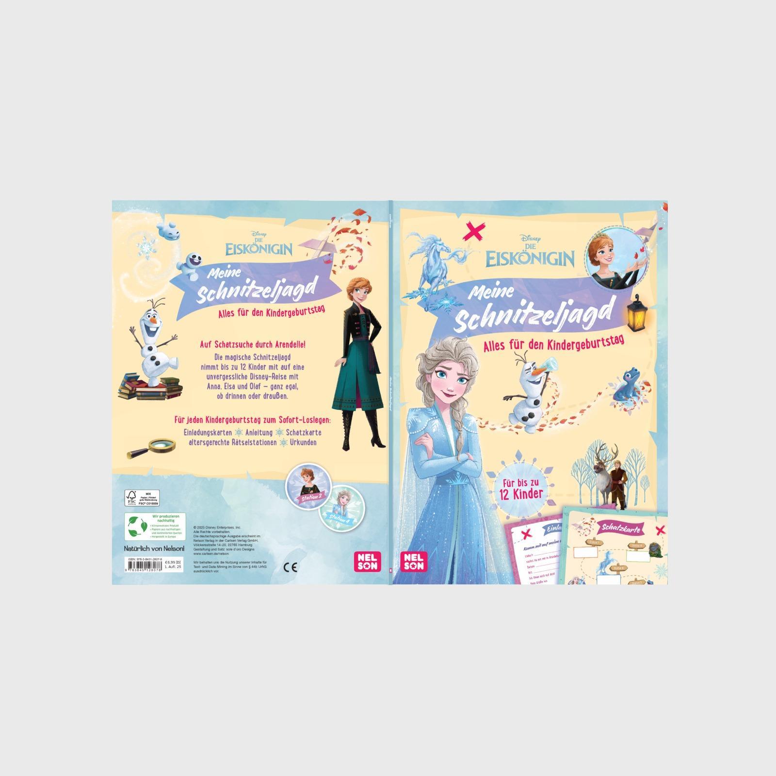 Beispielinhalt (Bild) Disney Die Eiskönigin: Meine Schnitzeljagd