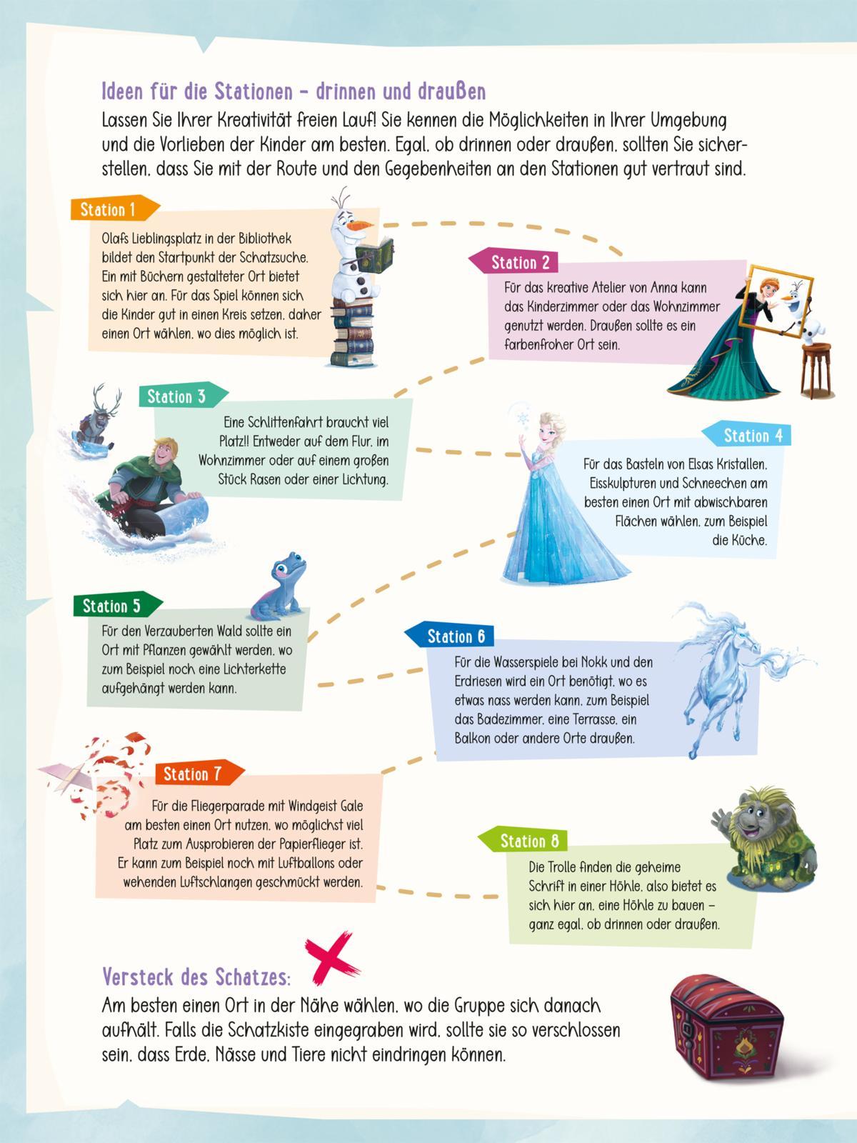 Beispielinhalt (Bild) Disney Die Eiskönigin: Meine Schnitzeljagd